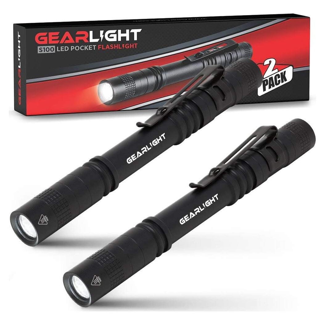 Linterna de Bolso LED GearLight S100 - Compacta y Duradera