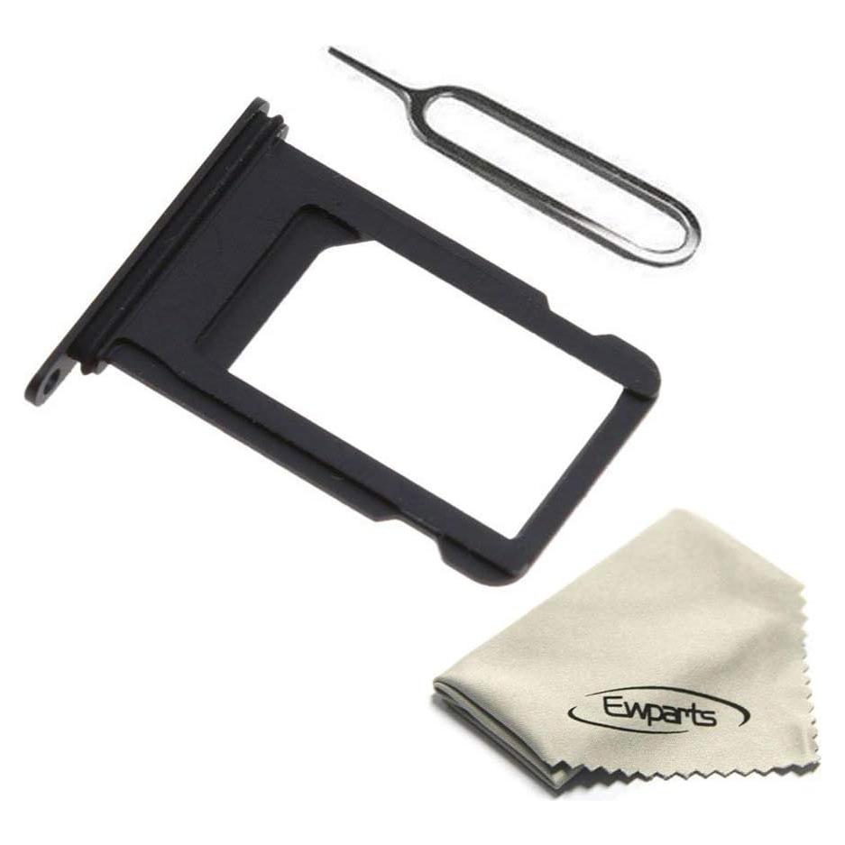 Bandeja de SIM Reemplazo Ewparts para iPhone 8 Plus Negra