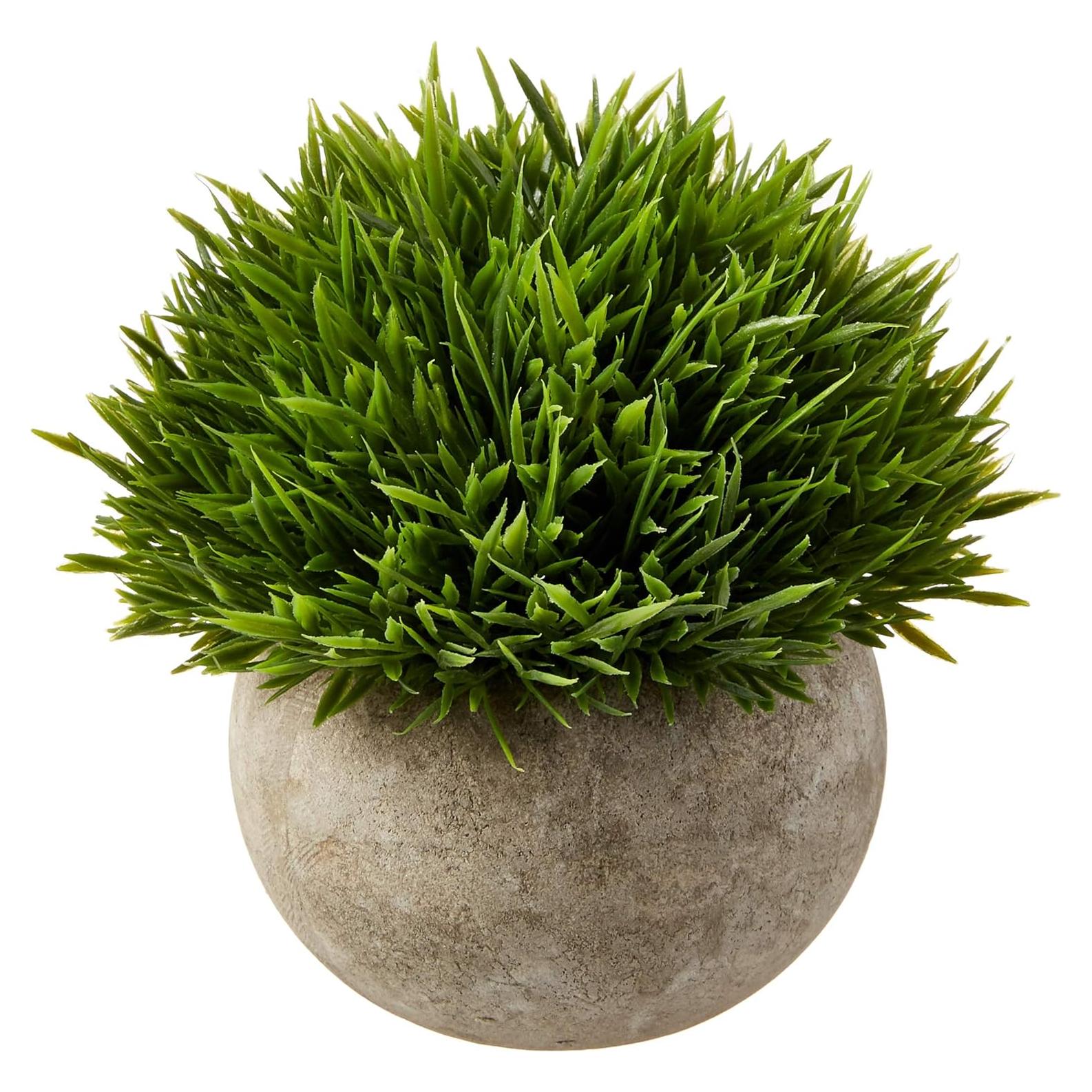 Planta Artificial Ogrmar en Maceta 11.9 cm Hierba Verde