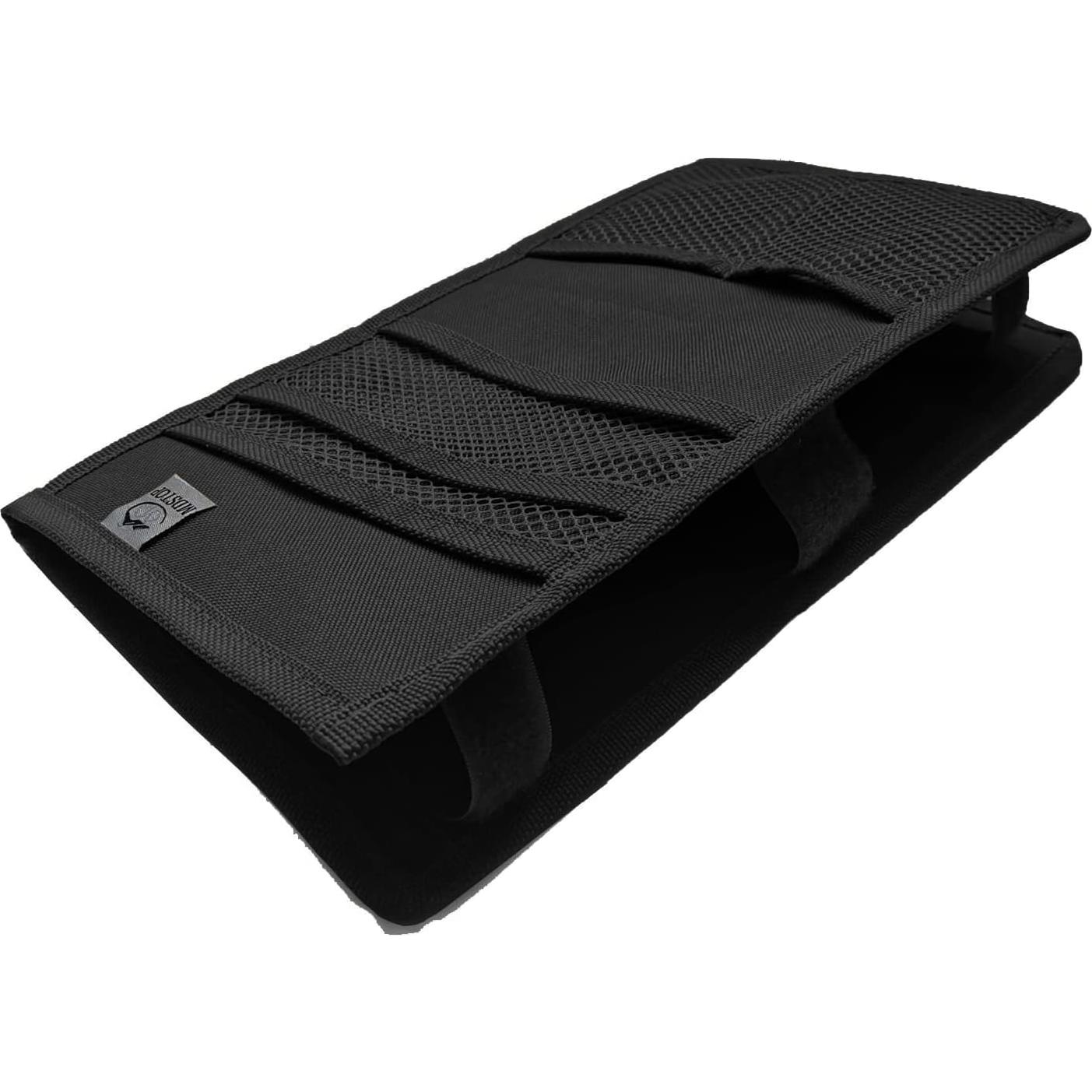 Organizador de Visera Táctico MDSTOP Molle 18x30.5cm Negro