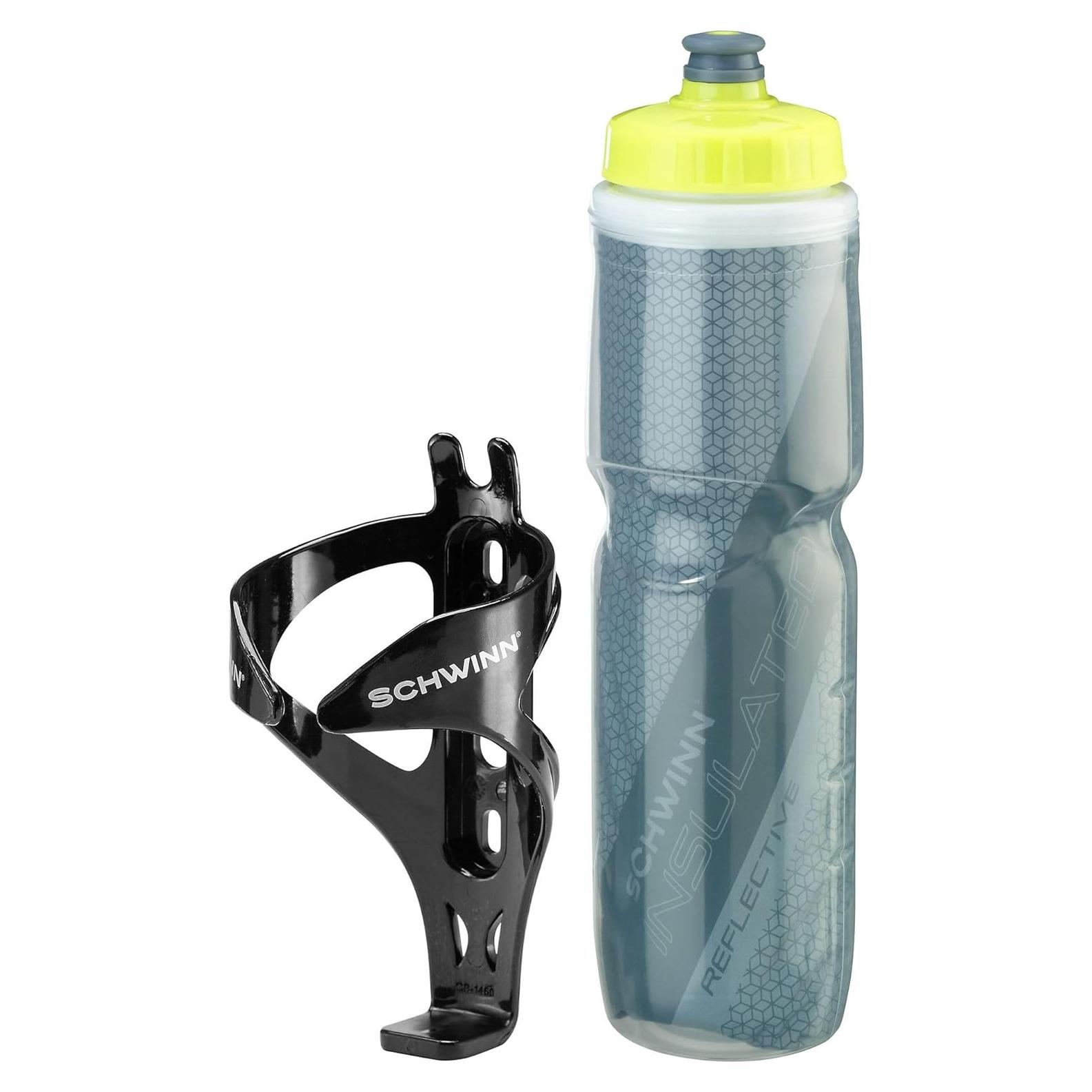 Botella de Agua Aislada Schwinn 750 mL con Soporte Reflectante