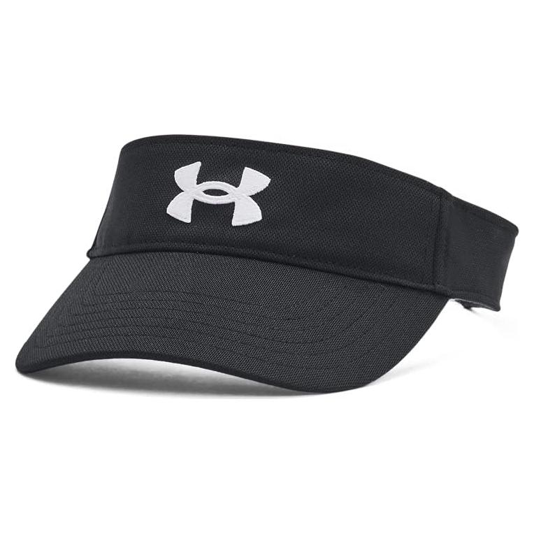 Visera Under Armour para Mujeres - Talla Única, Negro/Blanco