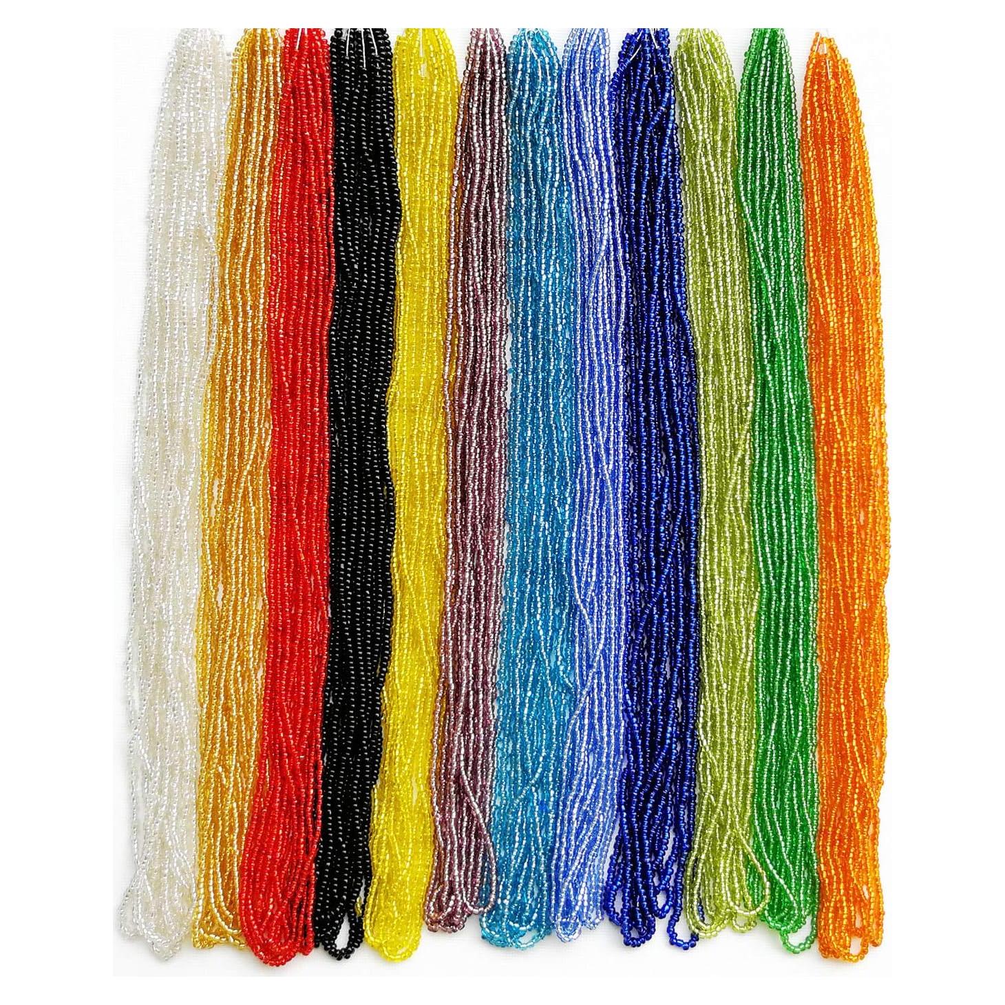 Cuentas de Semilla de Vidrio BALABEAD 2.2mm 12 Colores 21600pcs