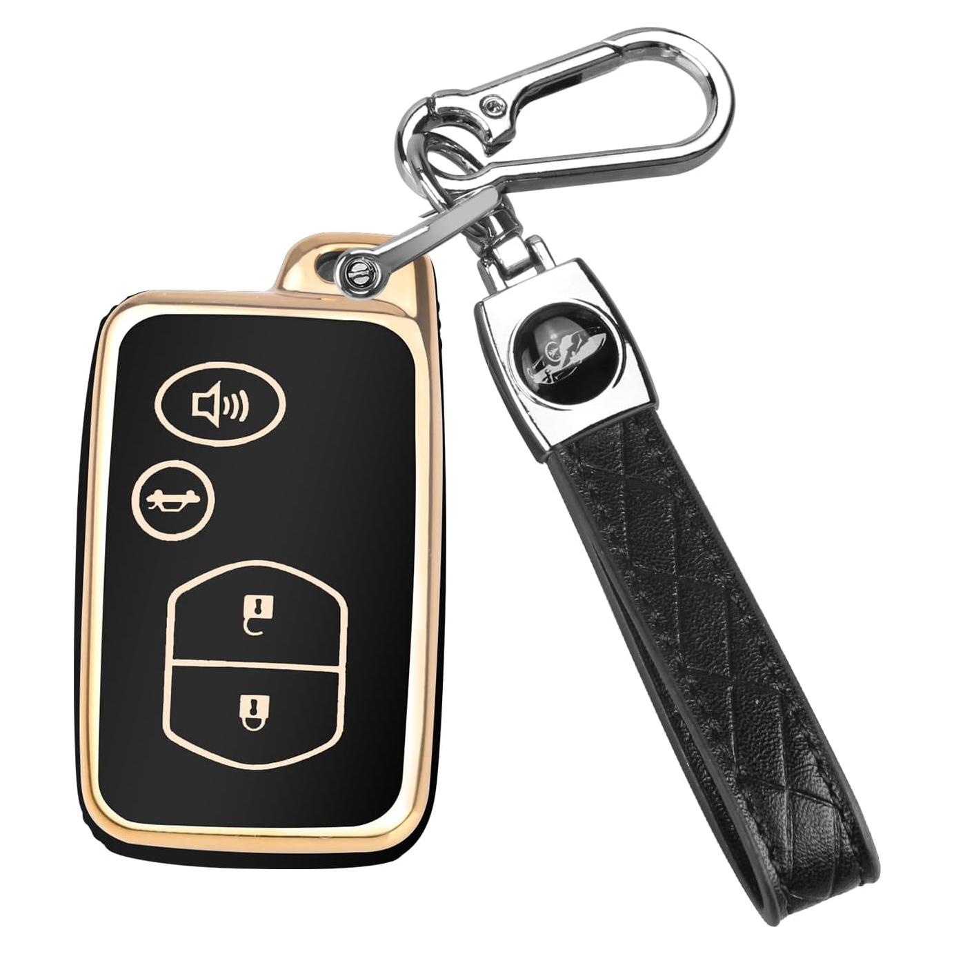 Cubierta de llavero QBUC para Toyota Camry Avalon Corolla