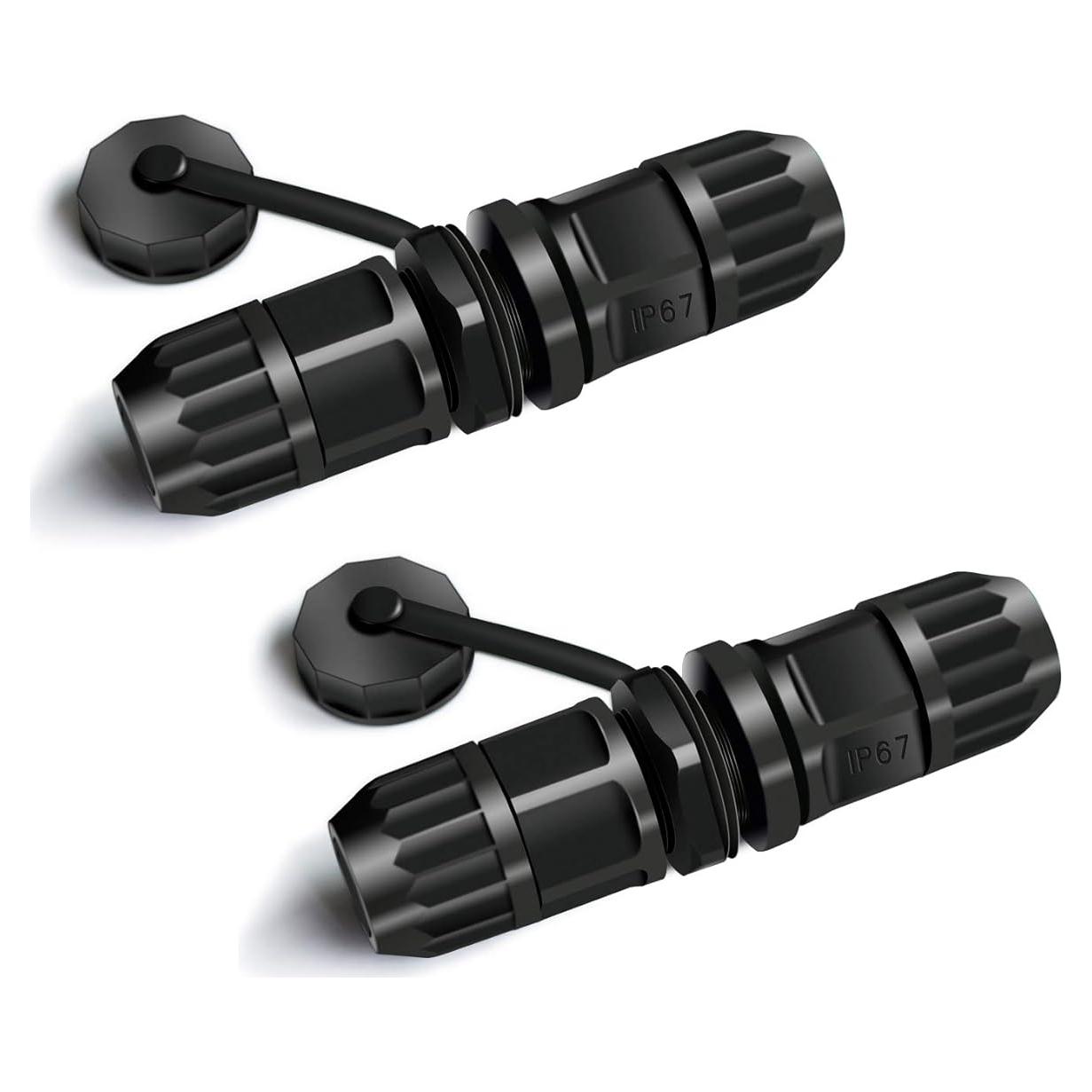 Conector RJ45 Hembra a Hembra IP67 para Exteriores - YIOVVOM