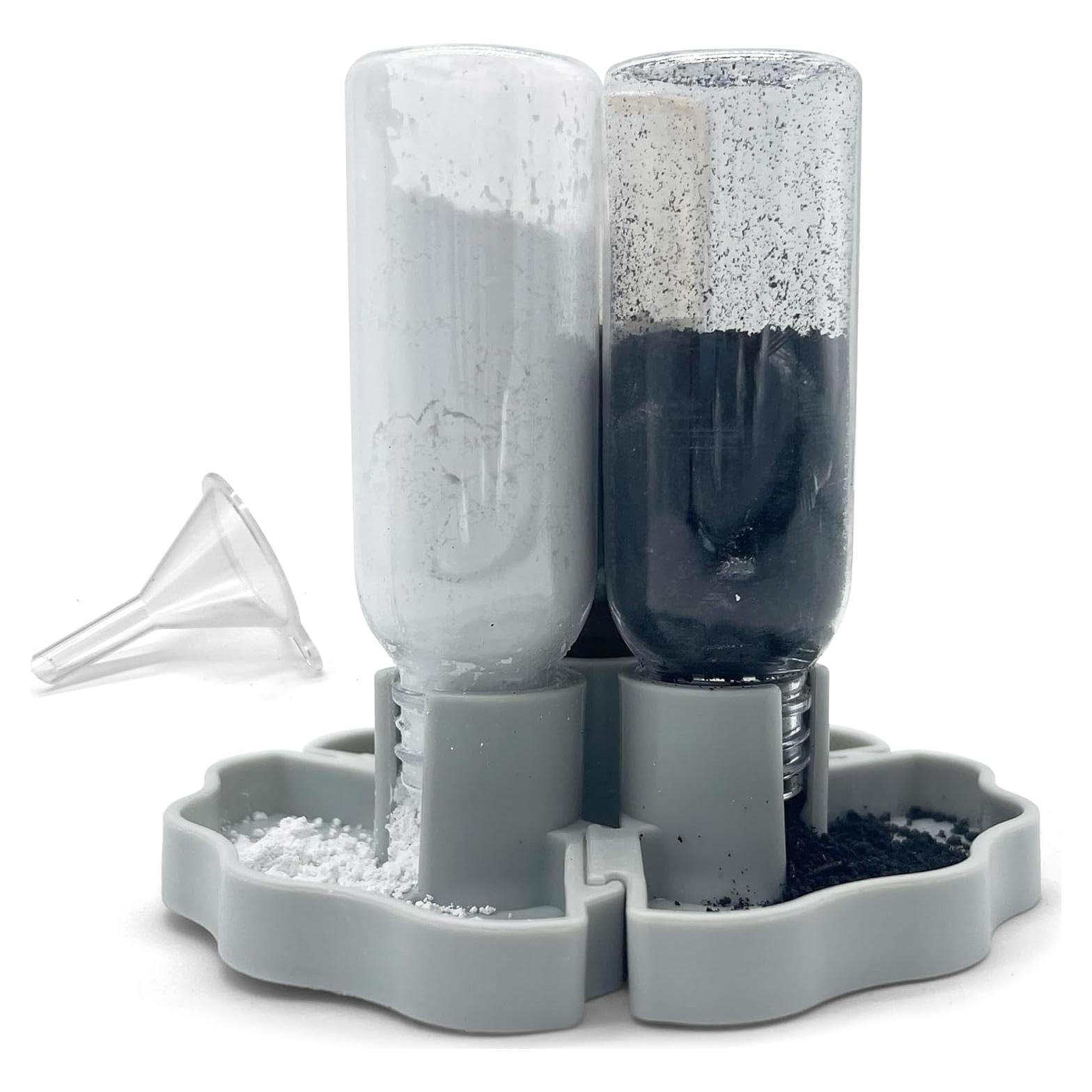 Comedero de Gravedad para Cangrejos Ermitaños Snout and Shell - Gris - 3 Pozos