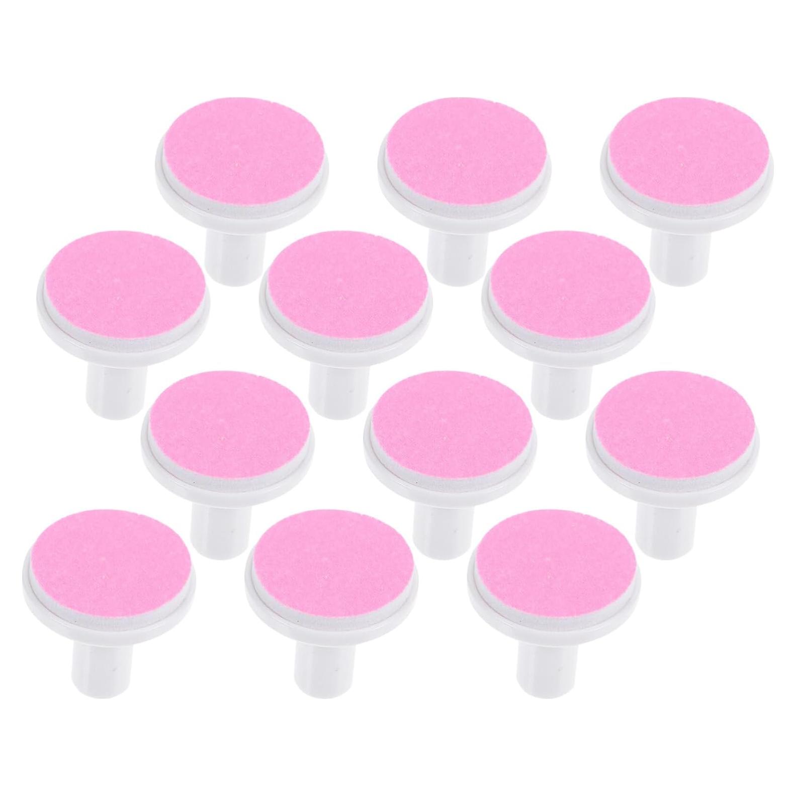 12 Almohadillas de Reemplazo para Cortador de Uñas Minkissy Rosa