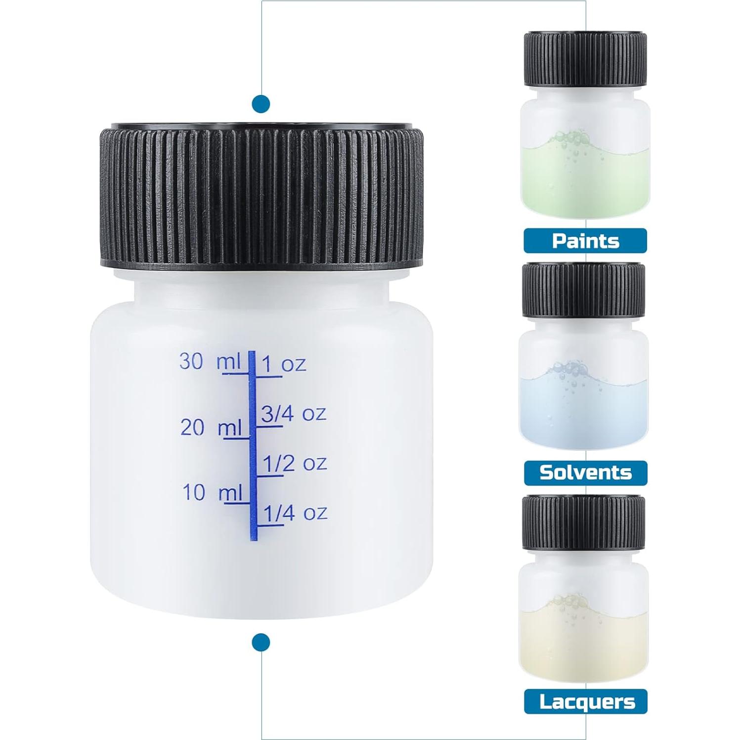 Contenedor de pintura Lichamp 50 piezas 30ml con brocha