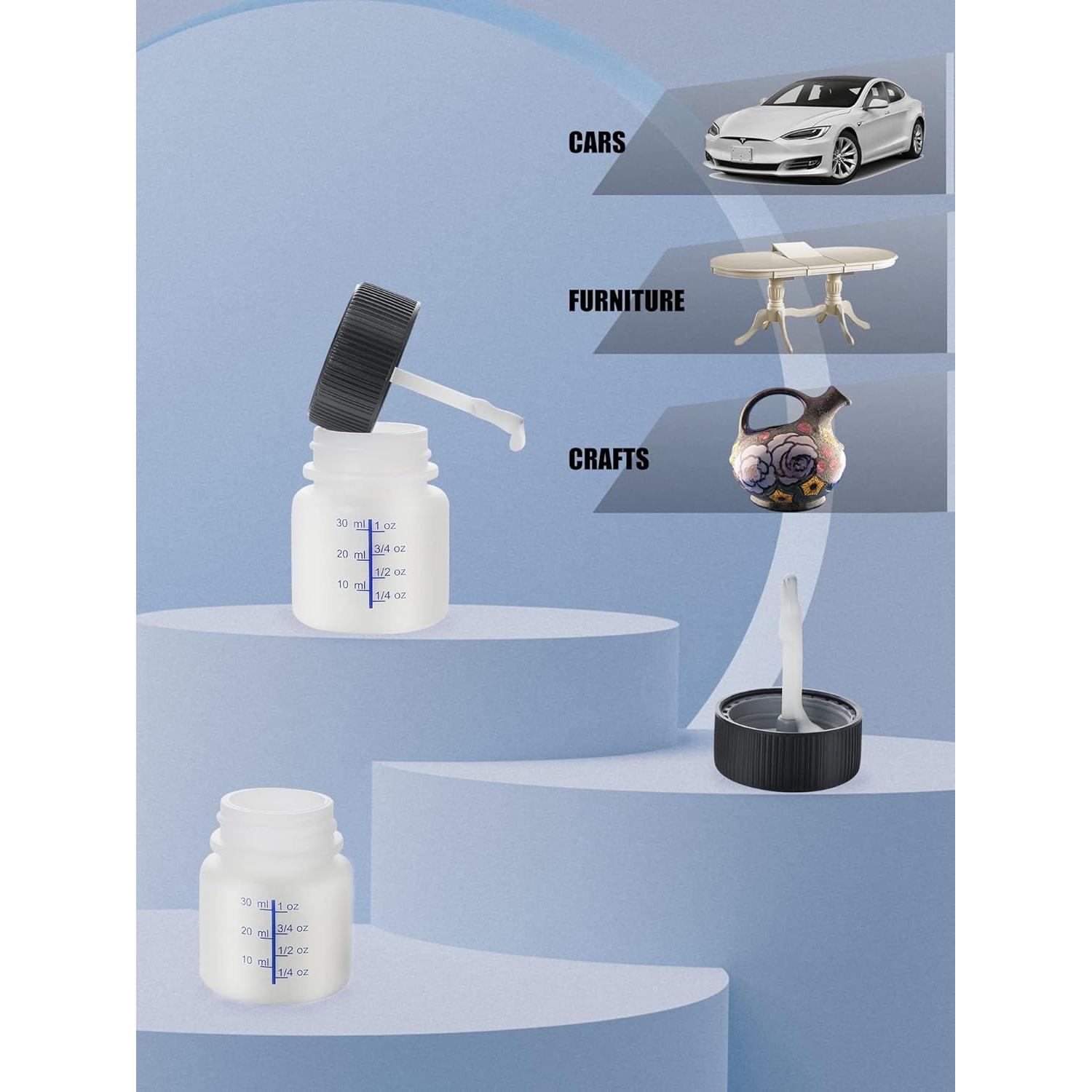 Contenedor de pintura Lichamp 50 piezas 30ml con brocha