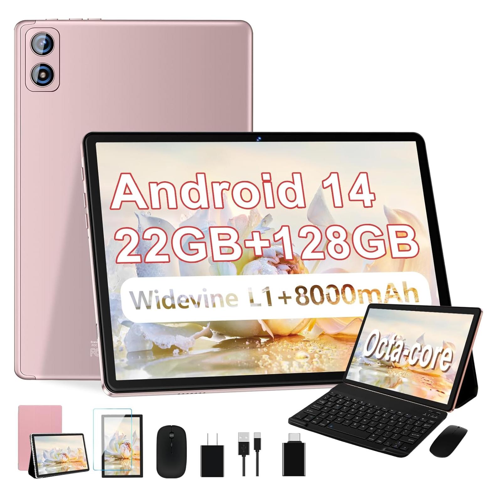 Tableta Dghrti TAB20 10.1" Android 14 22GB RAM 128GB