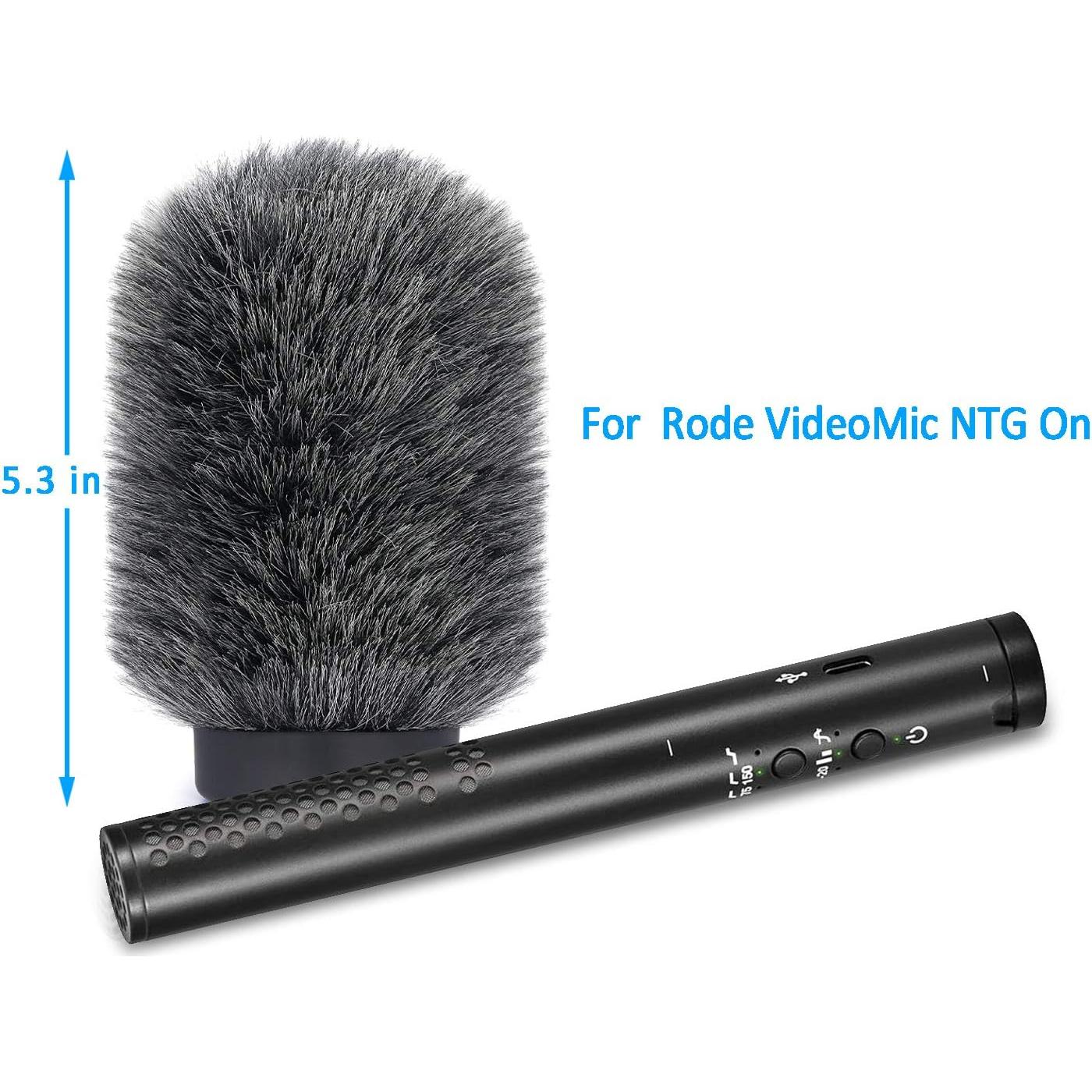 Funda Paraviento YOUSHARES NTG para Micrófono Rode - Gris