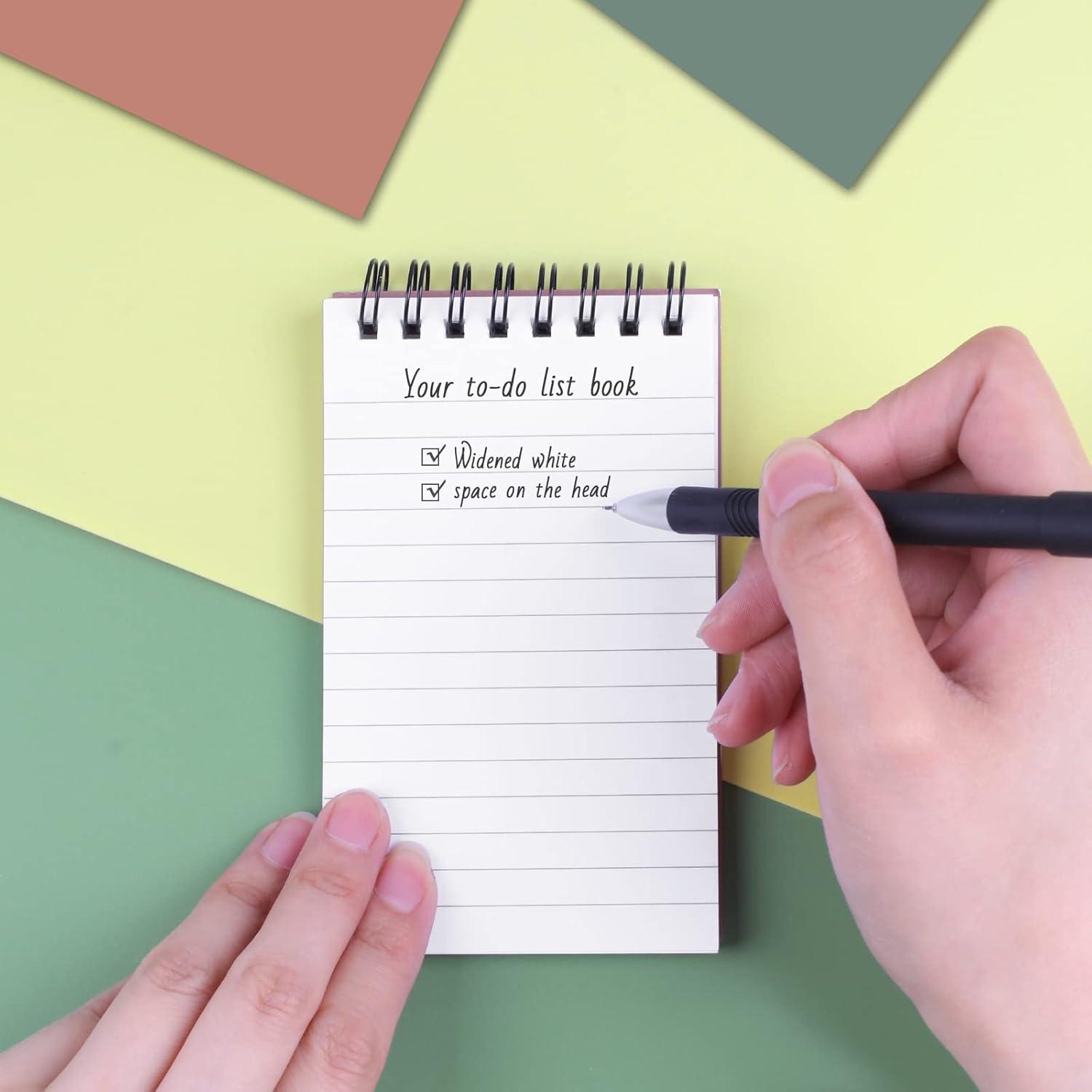 Cuadernos Espiral Utron 6 Pcs 7.62x12.7 cm Oficina