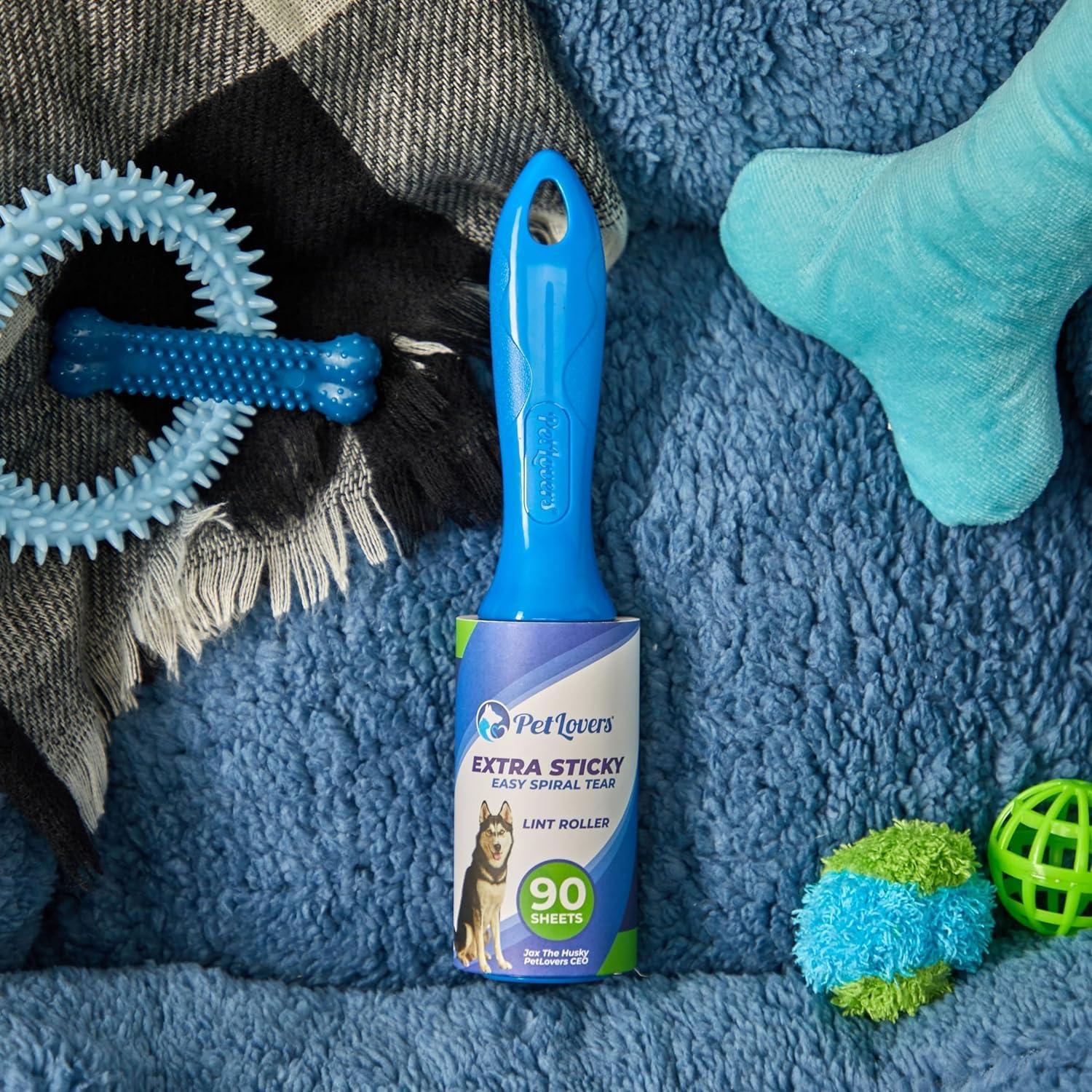 Juego de Rodillos Adhesivos Extra Pegajosos PetLovers 720 Hojas