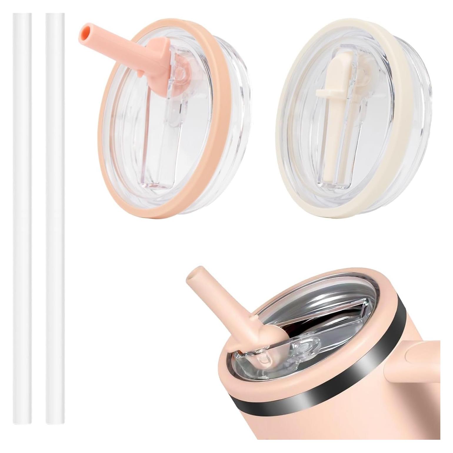 Tapa de Reemplazo InsCrea para Vaso Stanley 40 oz con Popote