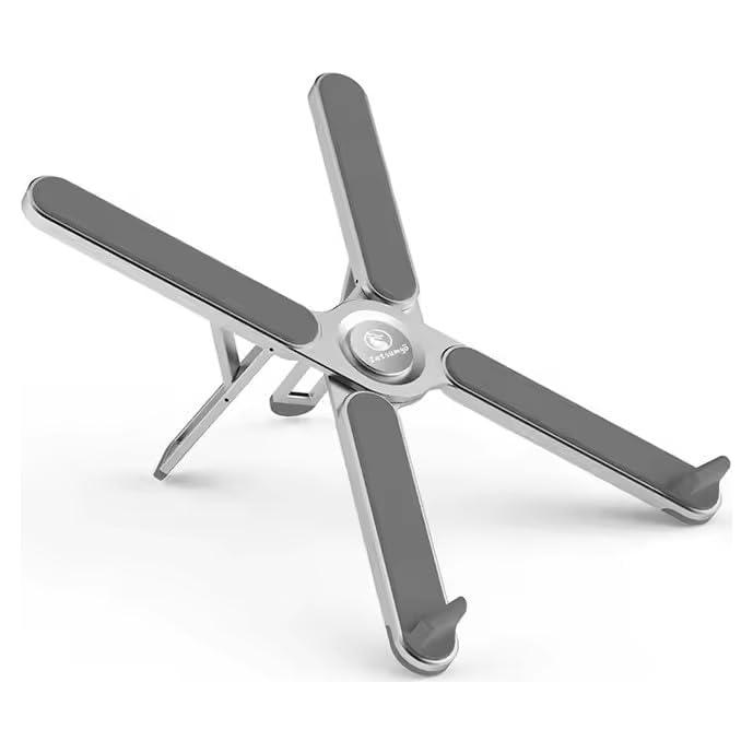 Soporte Plegable para Laptop Aluminio Ajustable 7 Alturas 10-16"