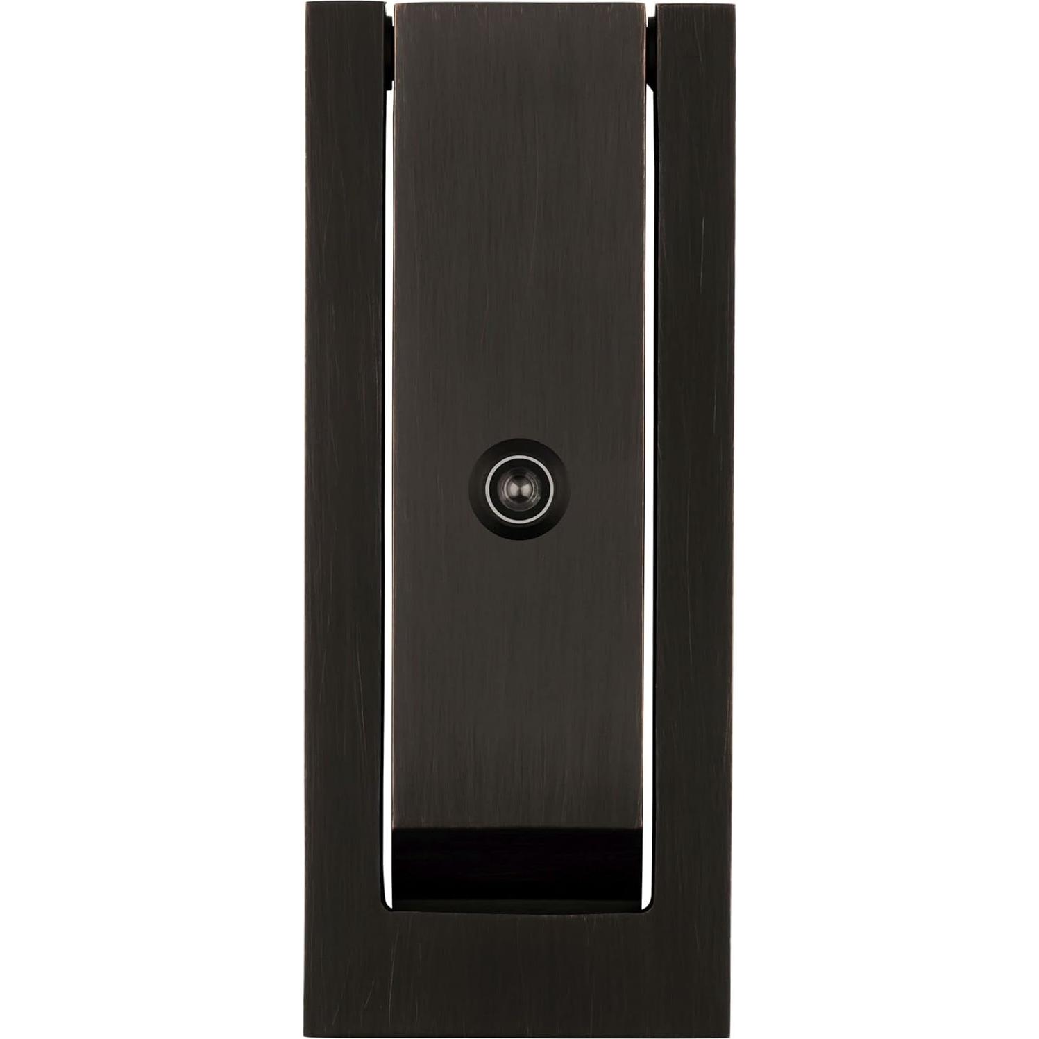 Alicate de puerta Baldwin 0185 Latón Pulido con Visor