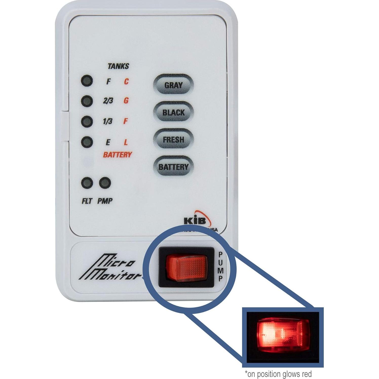 Panel de Monitor RecPro M21 para Tanques de Agua Dulce