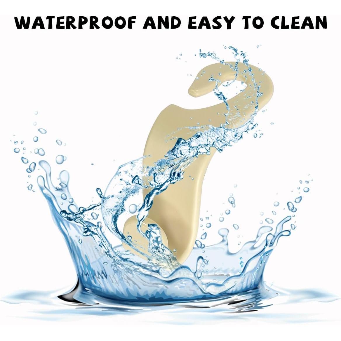 Ganchos para Reposacabezas de Asiento de Coche Ziciner - 4 Piezas Beige