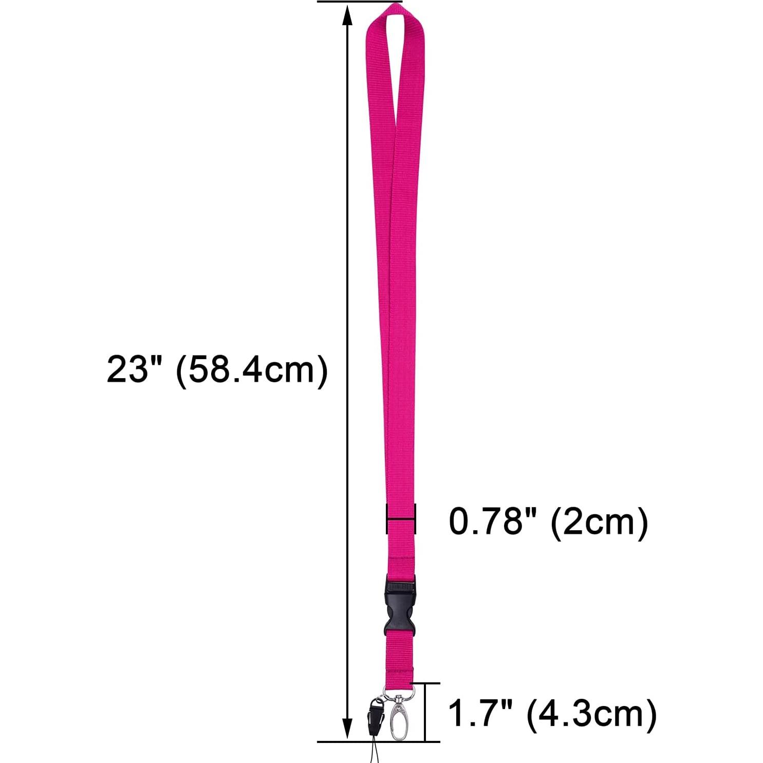 Cinta para el cuello Wisdompro 58 cm, 3 colores, cierre rápido