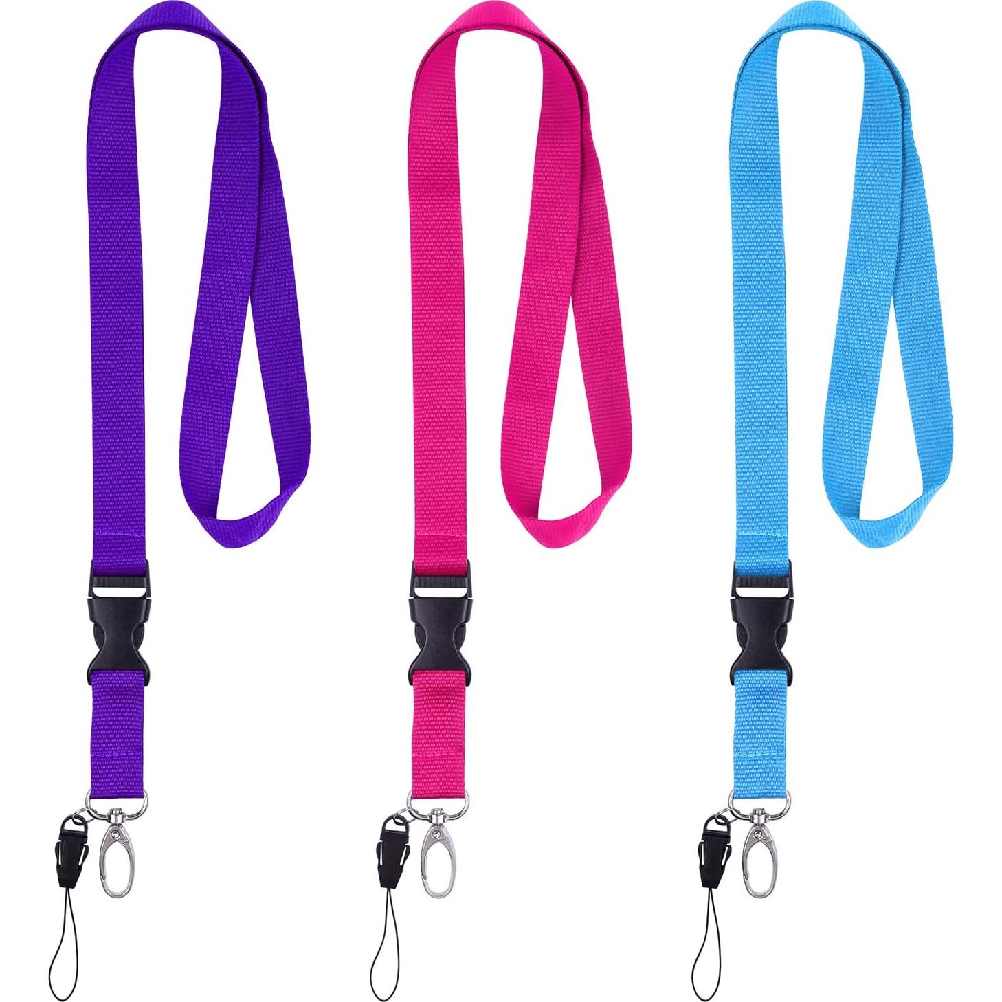 Cinta para el cuello Wisdompro 58 cm, 3 colores, cierre rápido