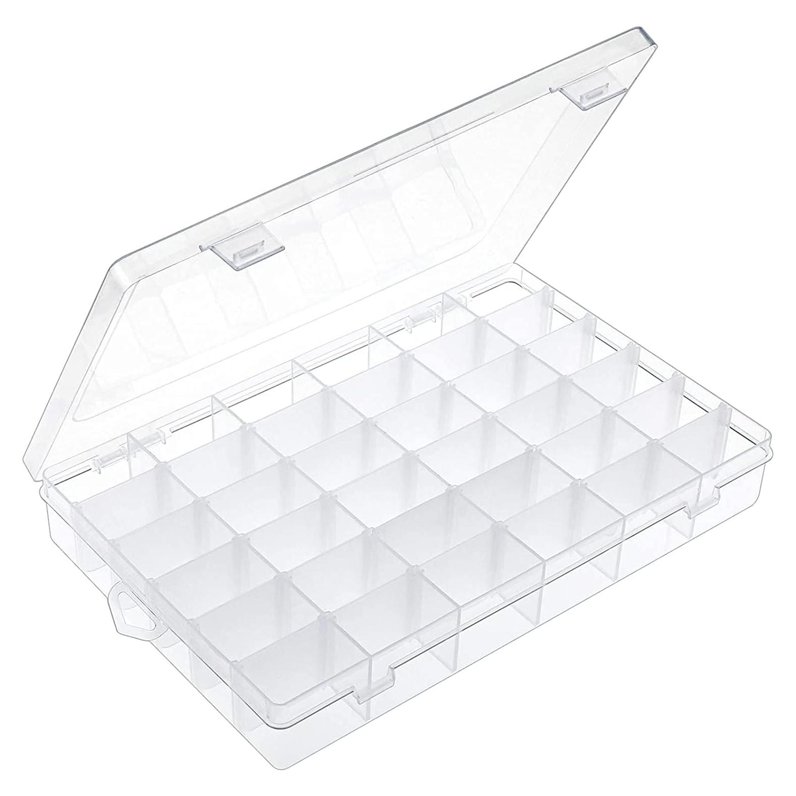 Caja Organizadora de Plástico Transparente OUTUXED 36 Compartimentos