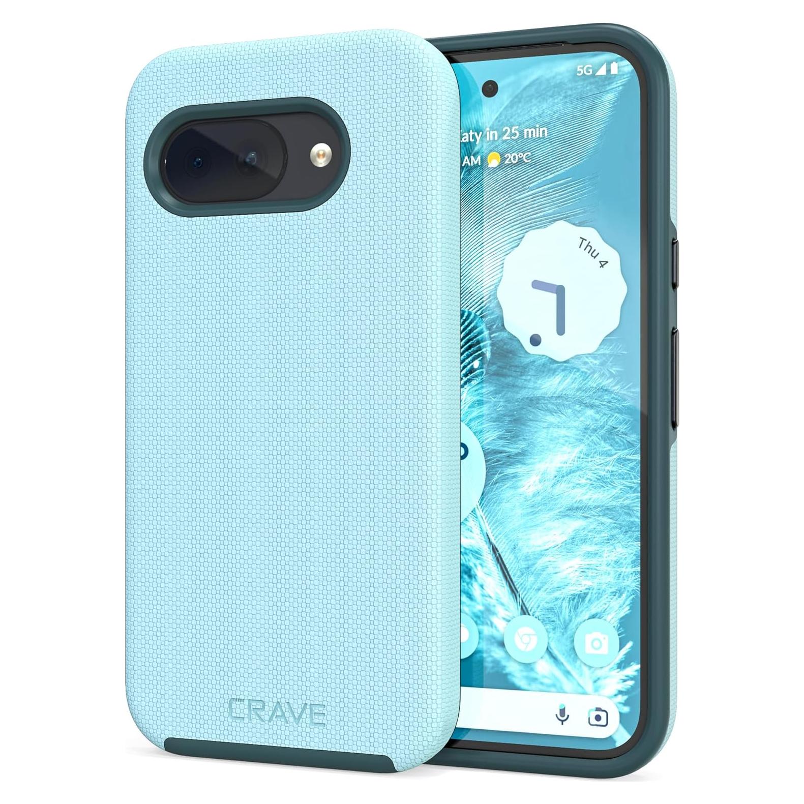 Funda Crave Dual Guard para Google Pixel 9a - Protección Aqua