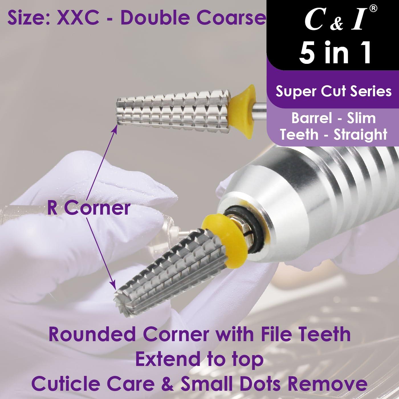 Broca de Uñas 5 en 1 C & I Super Cut Doble Grueso XXC