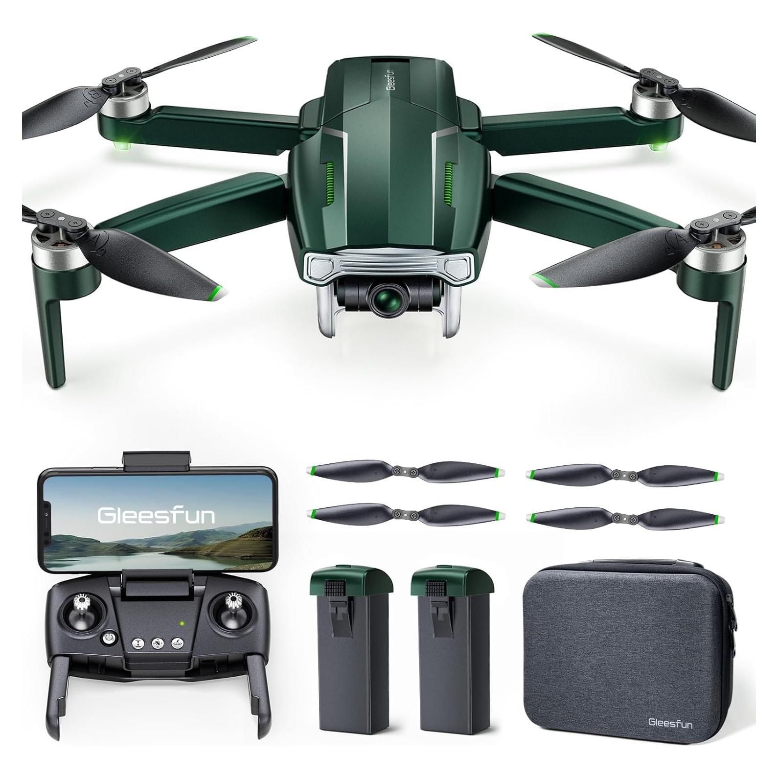 Dron Gleesfun G11MINI 4K con cámara y 60 min de vuelo