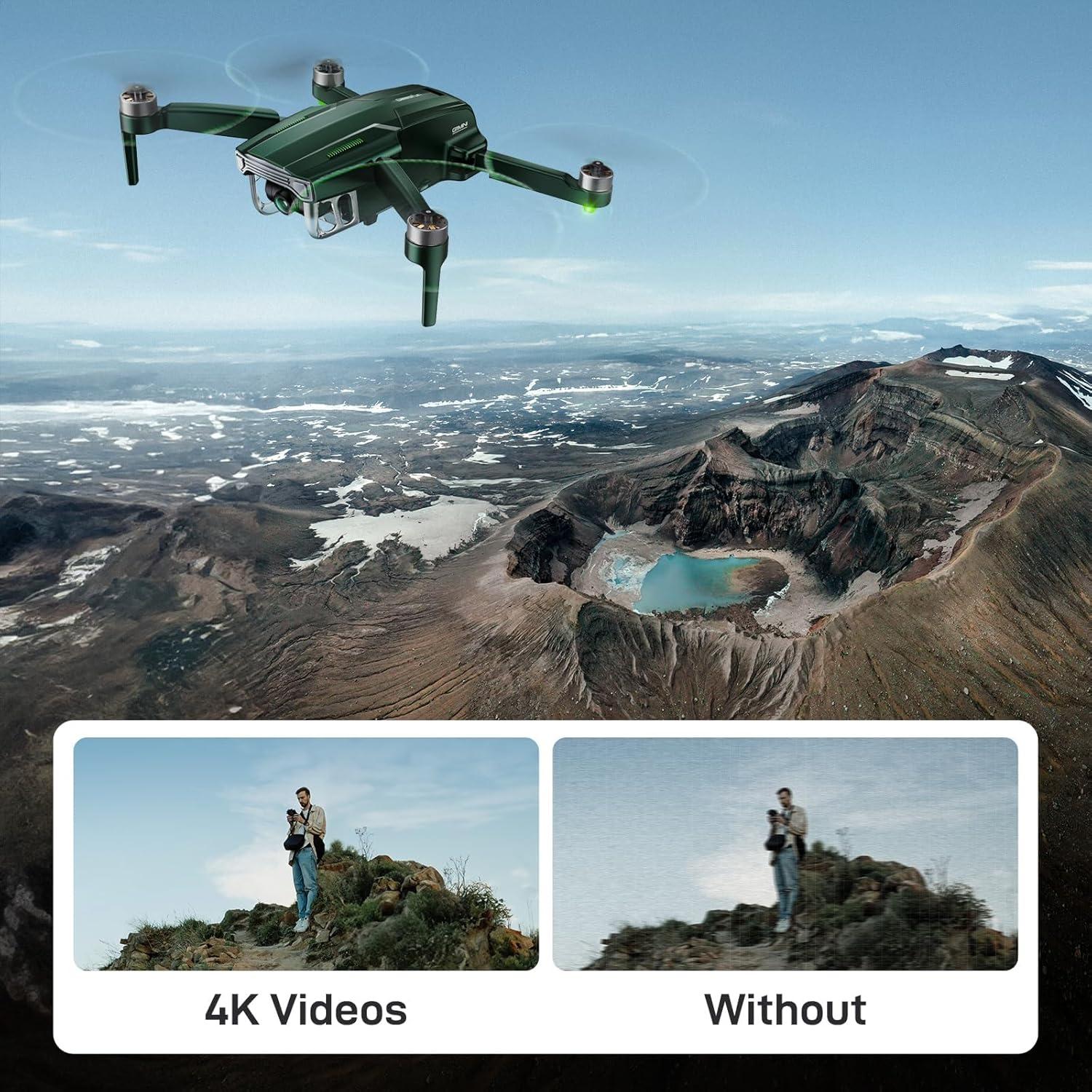 Dron Gleesfun G11MINI 4K con cámara y 60 min de vuelo