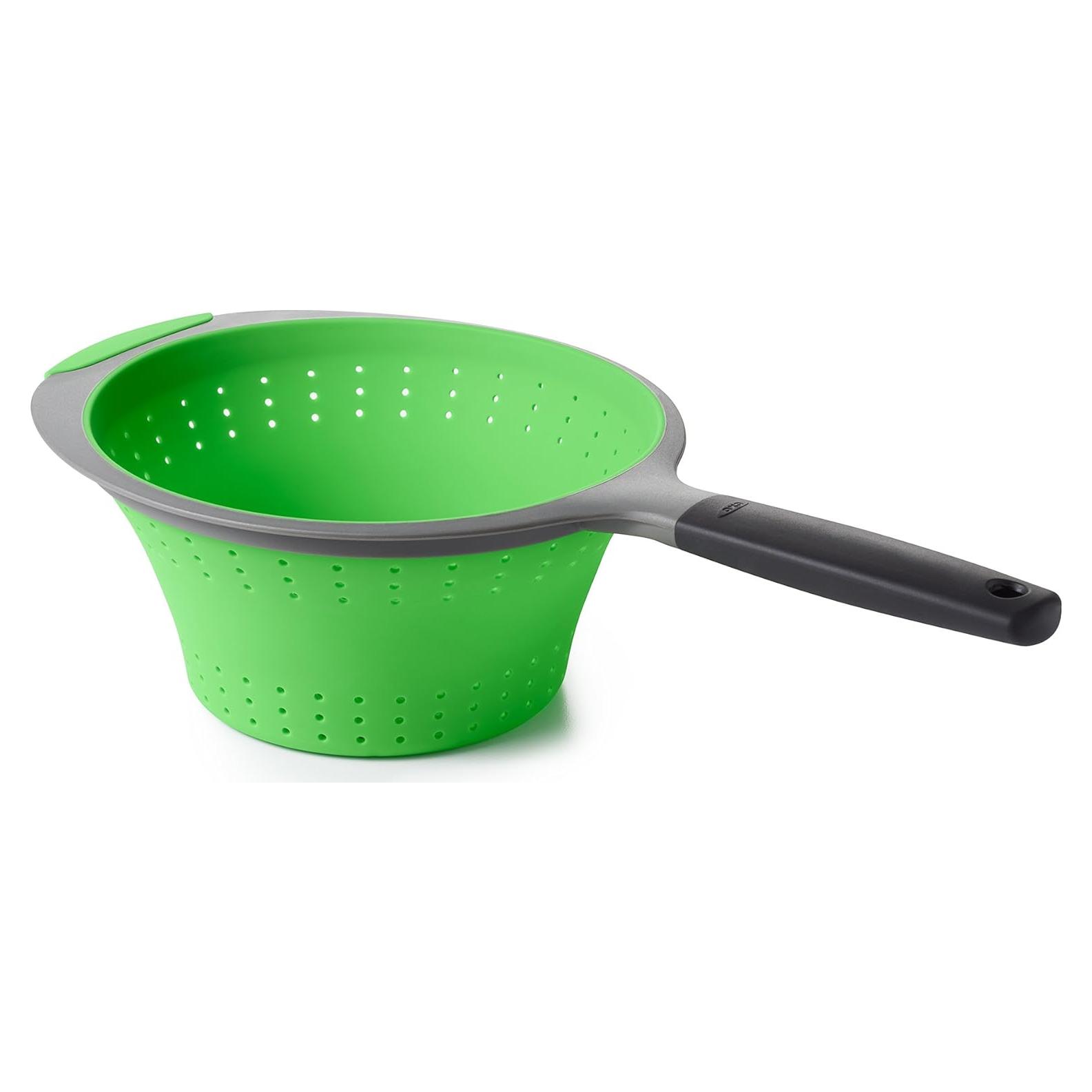 Colador Plegable de Silicona OXO Good Grips 1.89L Verde