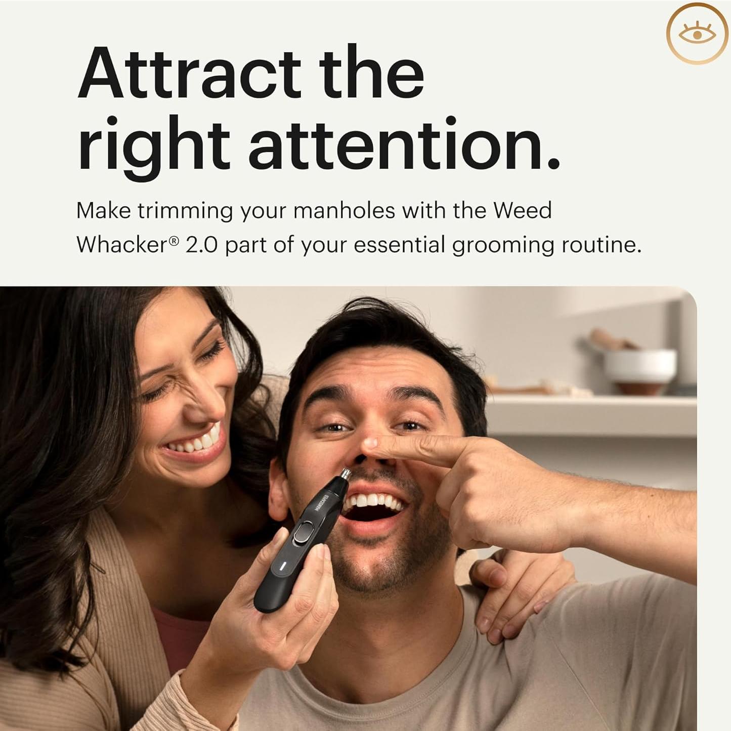 Afeitadora Eléctrica para Nariz y Oídos MANSCAPED Weed Whacker 2.0