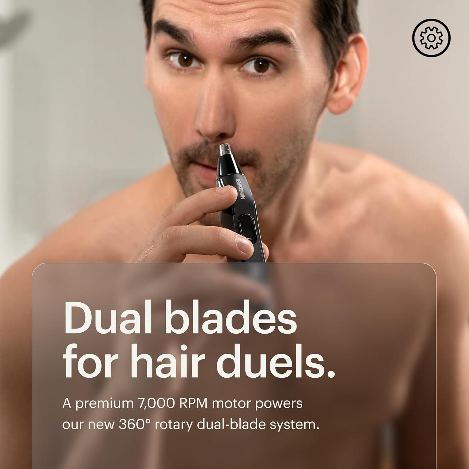 Afeitadora Eléctrica para Nariz y Oídos MANSCAPED Weed Whacker 2.0