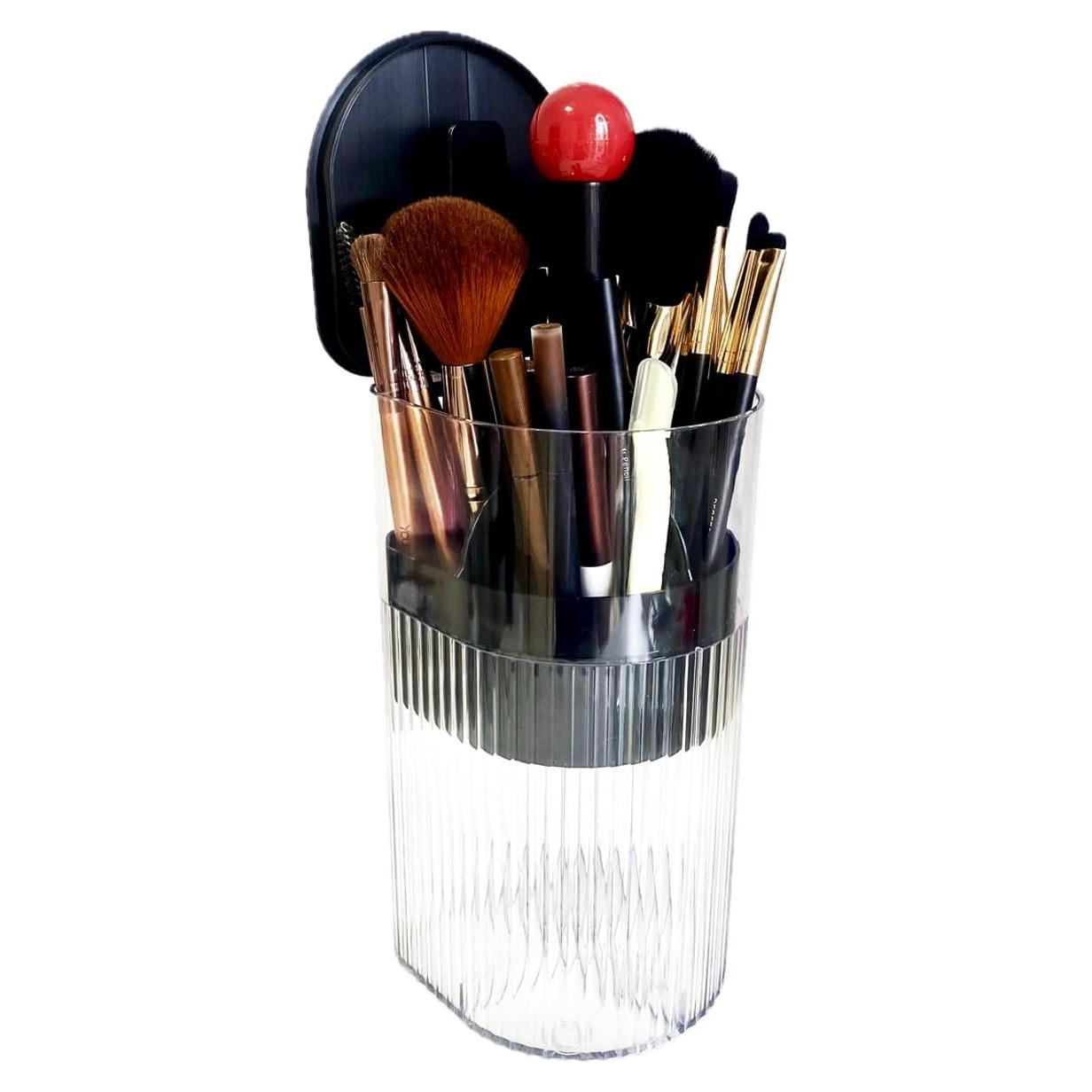 Soporte Organizador para Brochas de Maquillaje YIEZI - Negro