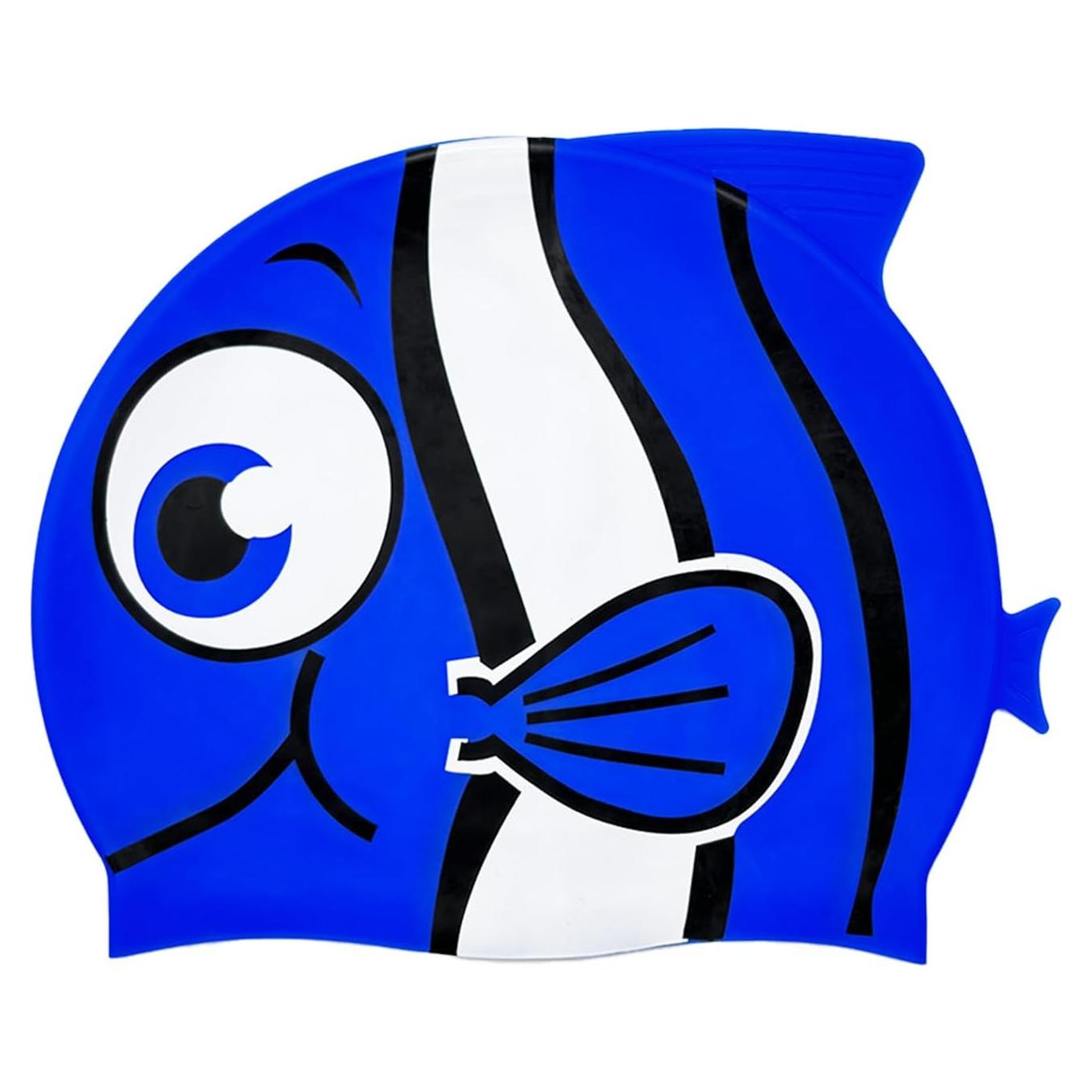 Gorro de natación ZHAZHANIU para niños 3-8 años silicona