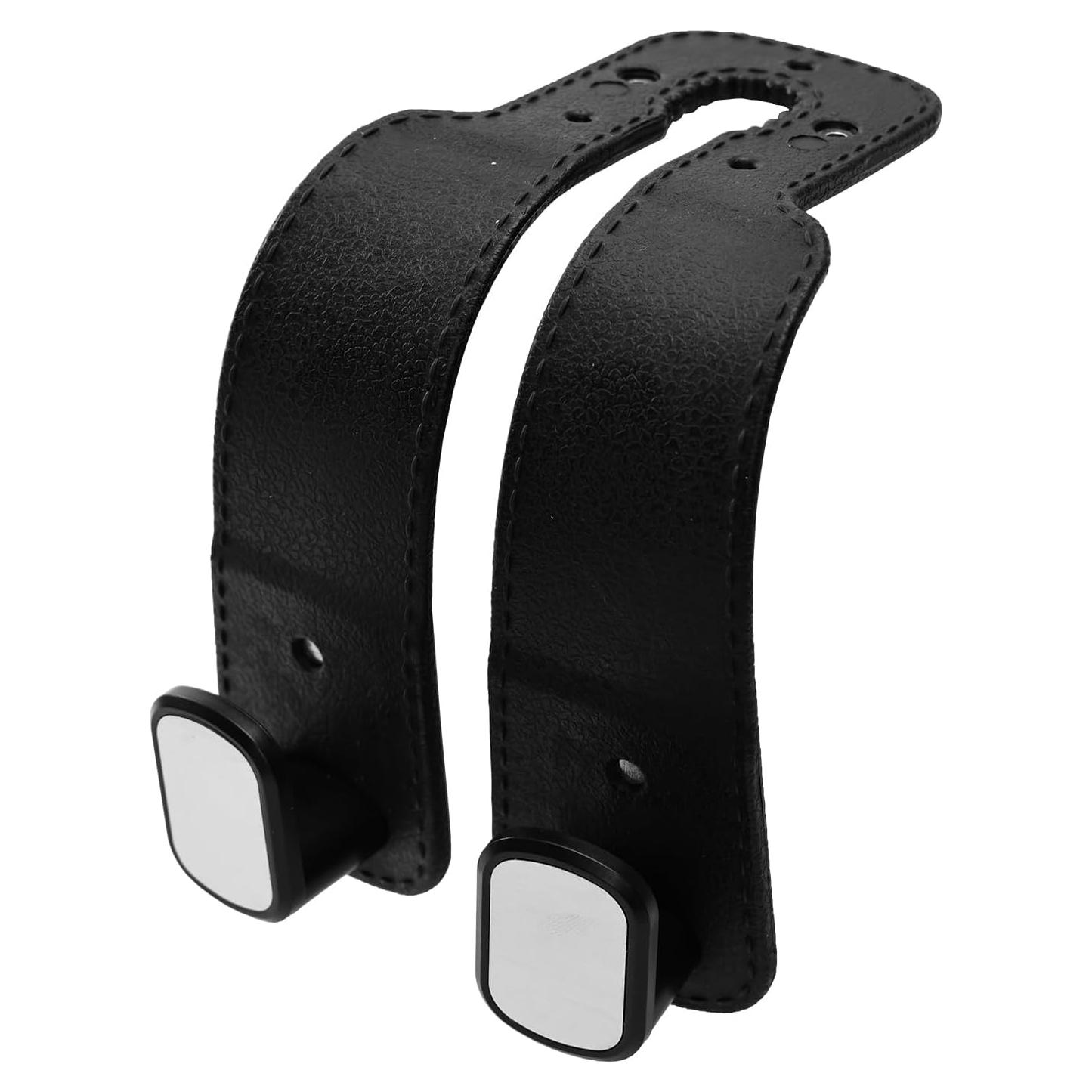 Ganchos para Reposacabezas de Coche ENOCHT - Organizador Negro