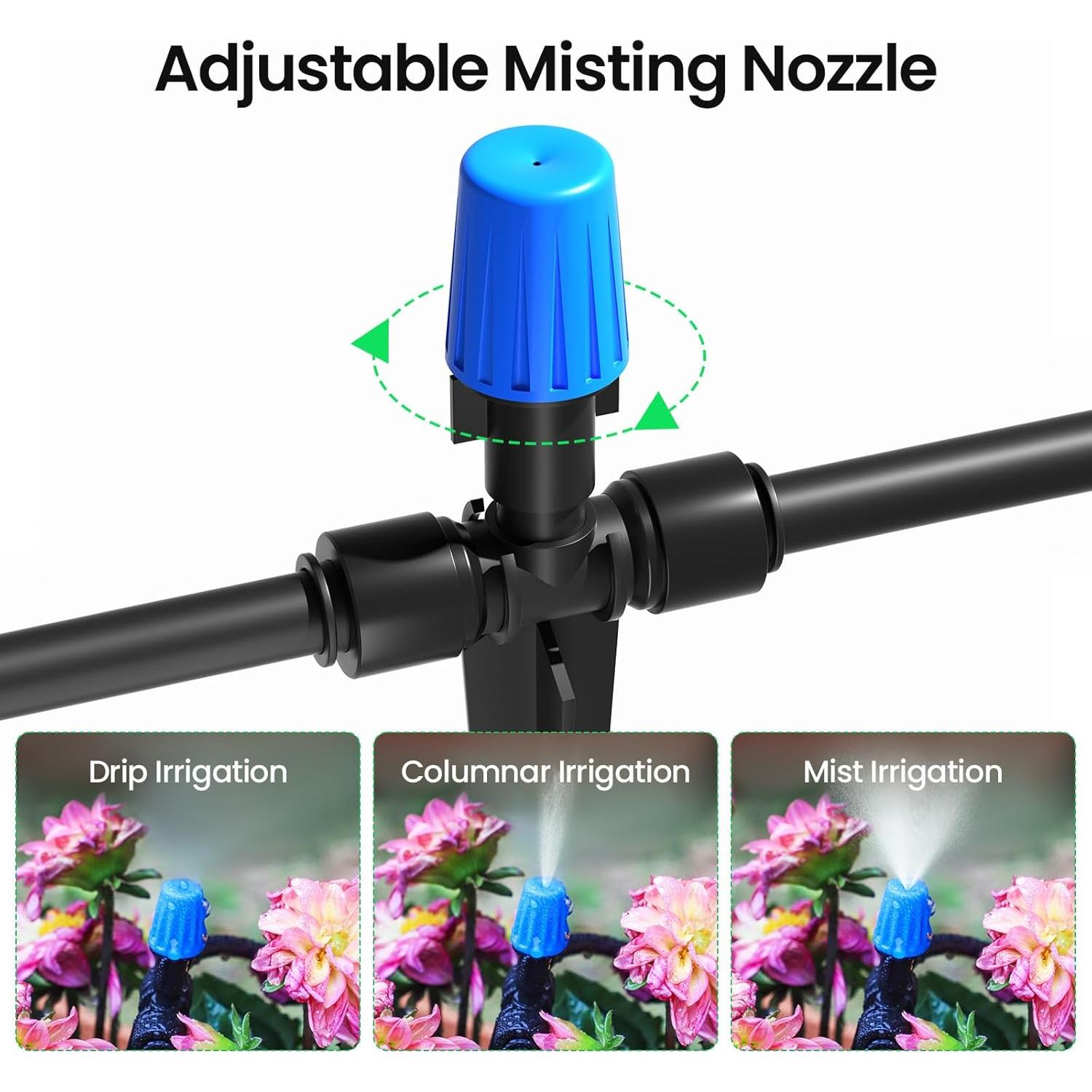 Sistema de Riego por Nebulización MIXC 19.81m Ajustable