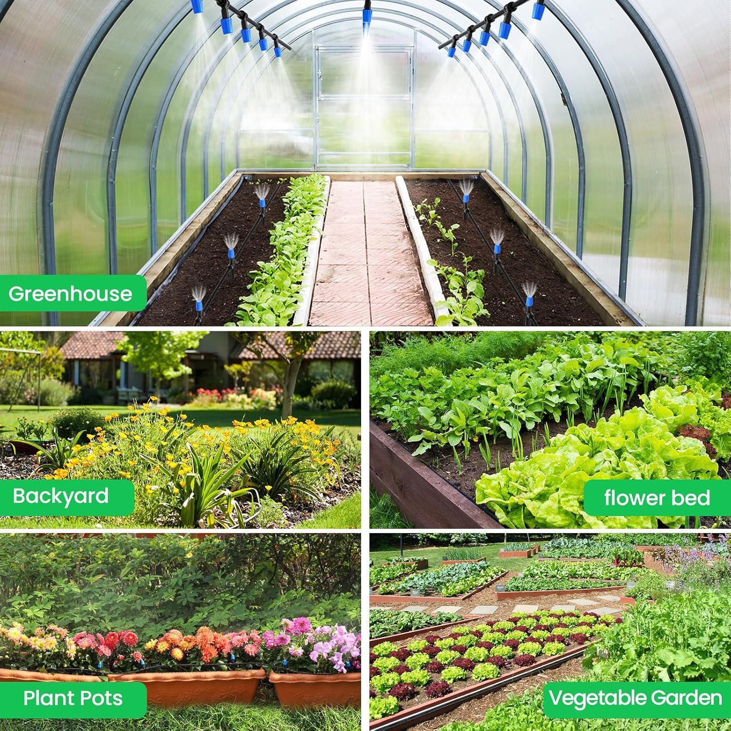 Sistema de Riego por Nebulización MIXC 19.81m Ajustable