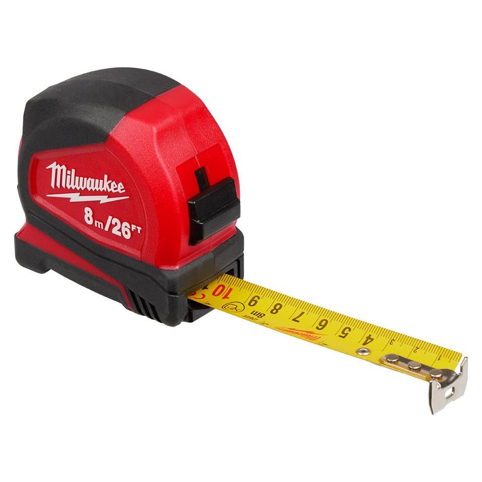 Cinta Métrica 3,66 m MILWAUKEE T31100 Resistente