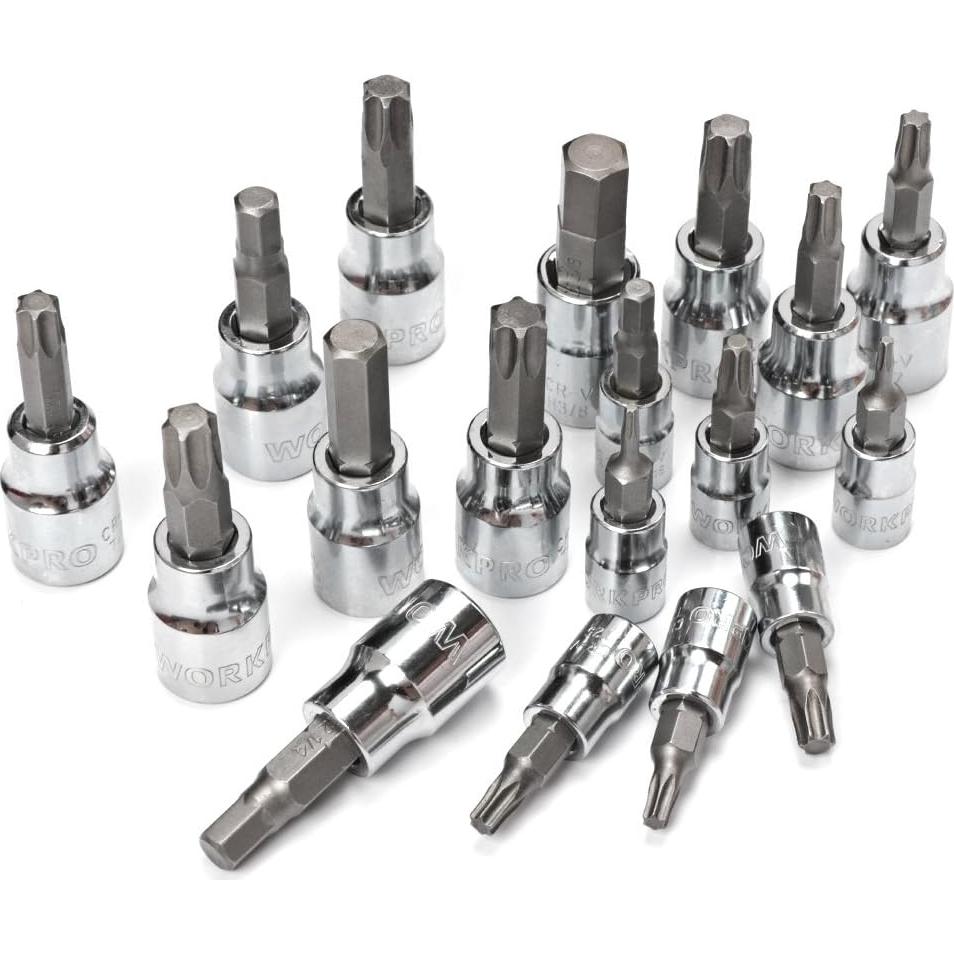 Juego de 450 Piezas de Llaves de Vaso WORKPRO Mecánico