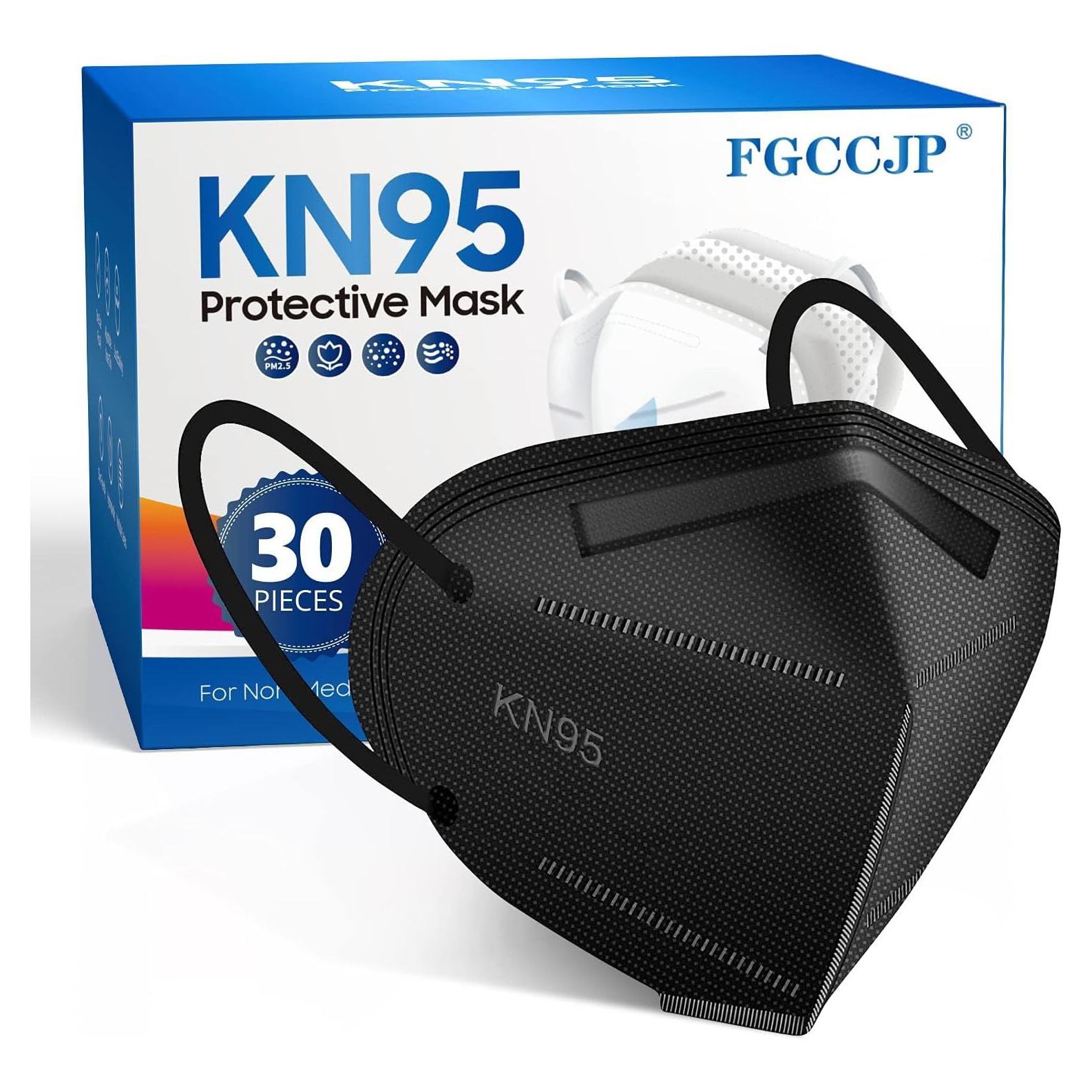 Mascarillas Desechables KN95 30 Piezas FGCCJP Filtración >95%