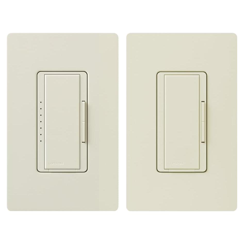 Regulador Digital Lutron Maestro LED+ 150W Multi-Lugar Almendra