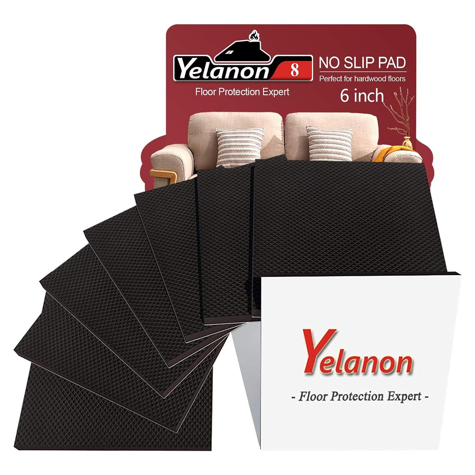 Almohadillas Antideslizantes Yelanon 8pcs 15.24cm para Muebles