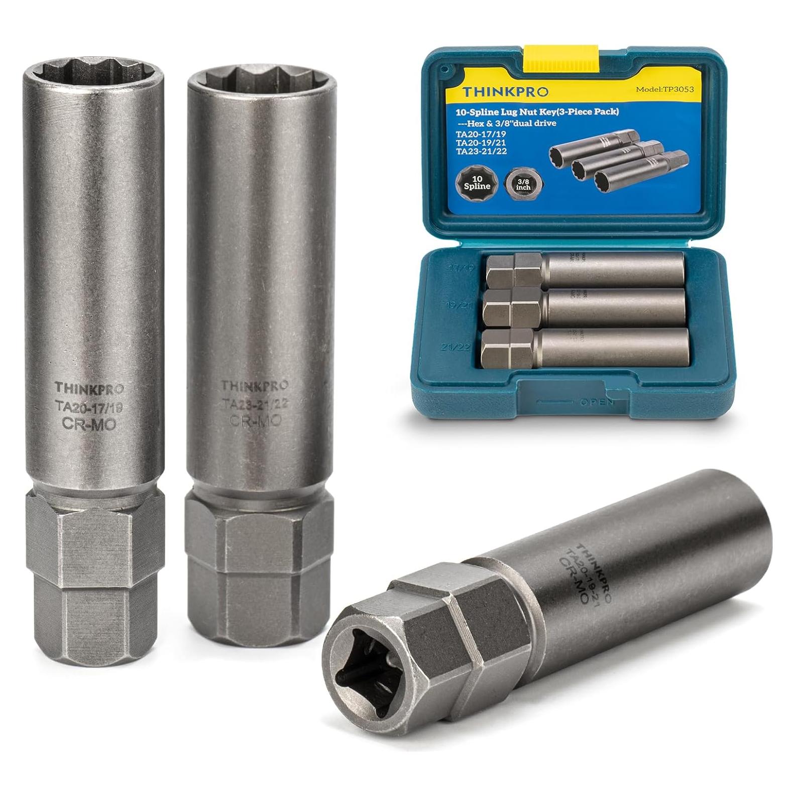 Juego de Llave de Tuerca de Spline 10 Puntos Thinkpro