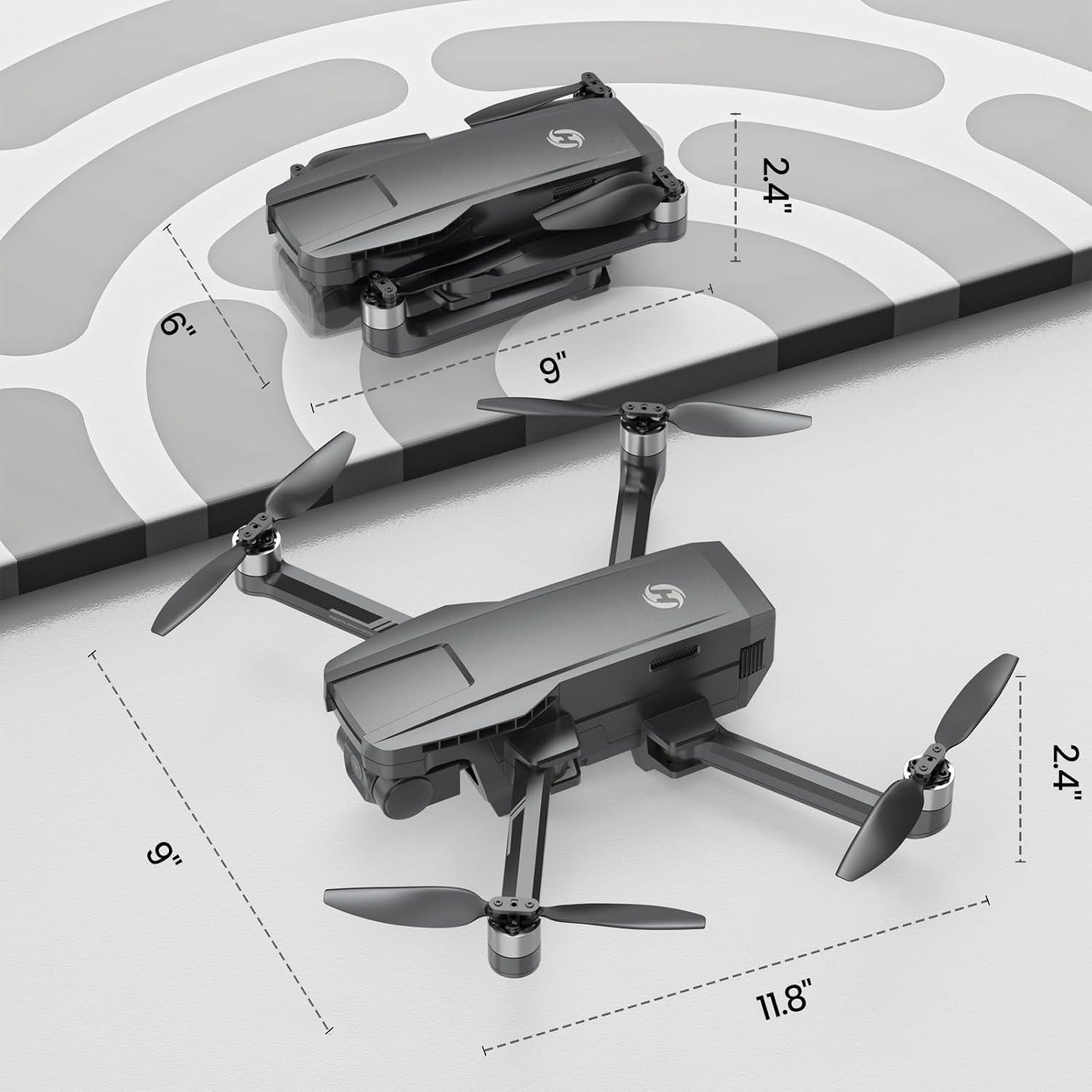 Drone Holy Stone HS720G 4K con Gimbal y 52 Min Vuelo