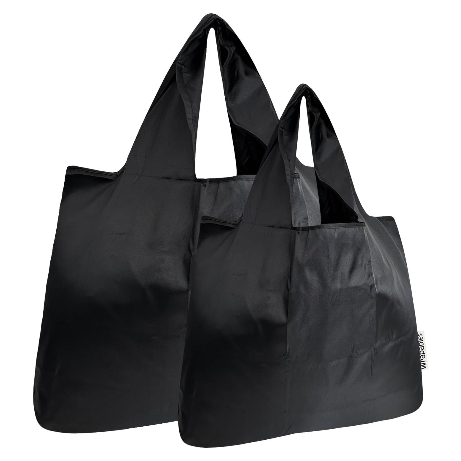 Juego de 2 Bolsas Reutilizables Plegables allydrew Nylon