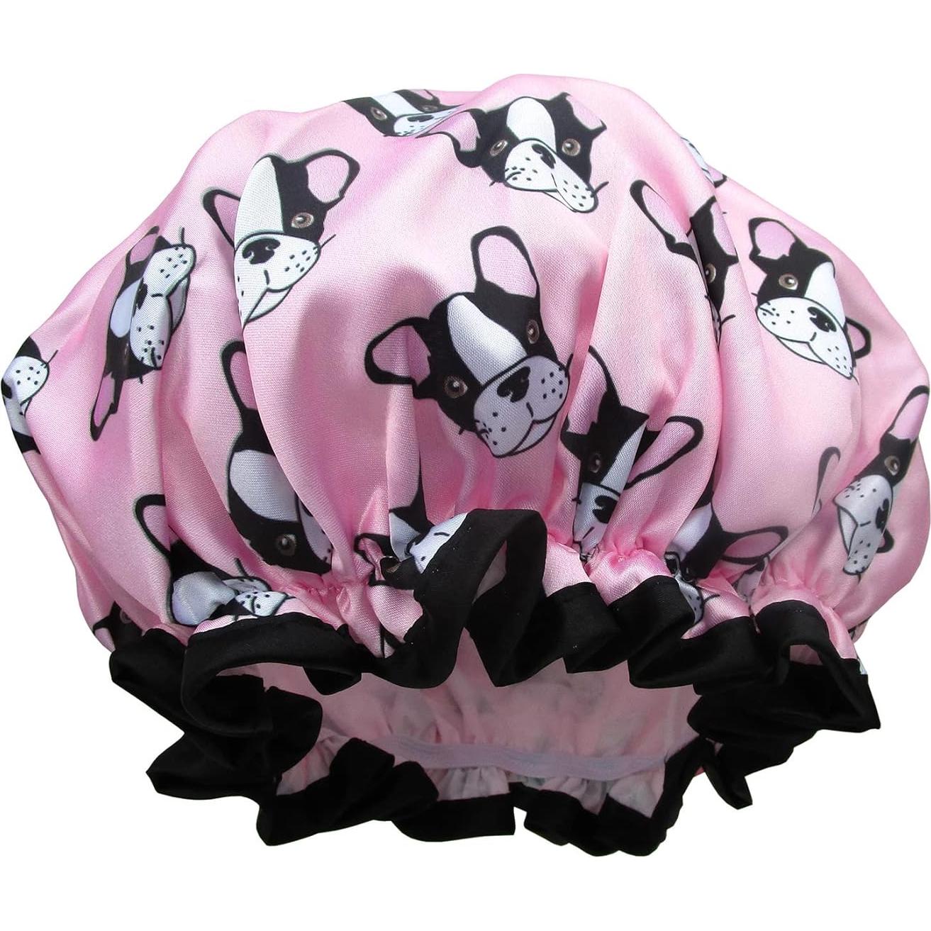 Gorro de Ducha Reutilizable Quanchen Impermeable para Cabello Largo