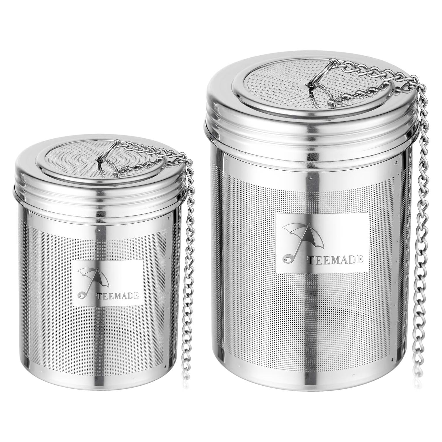 Infusores de Té TEEMADE Acero Inoxidable 304 - 2 Tamaños