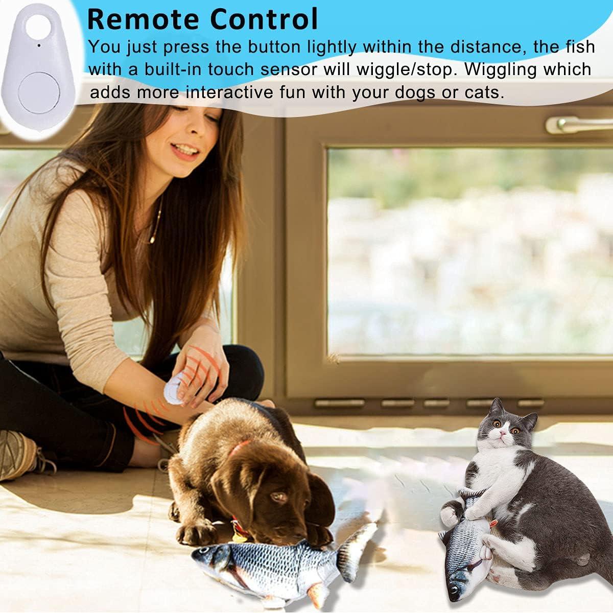 Juguete Interactivo para Gato Tocirelo con Control Remoto 28 cm