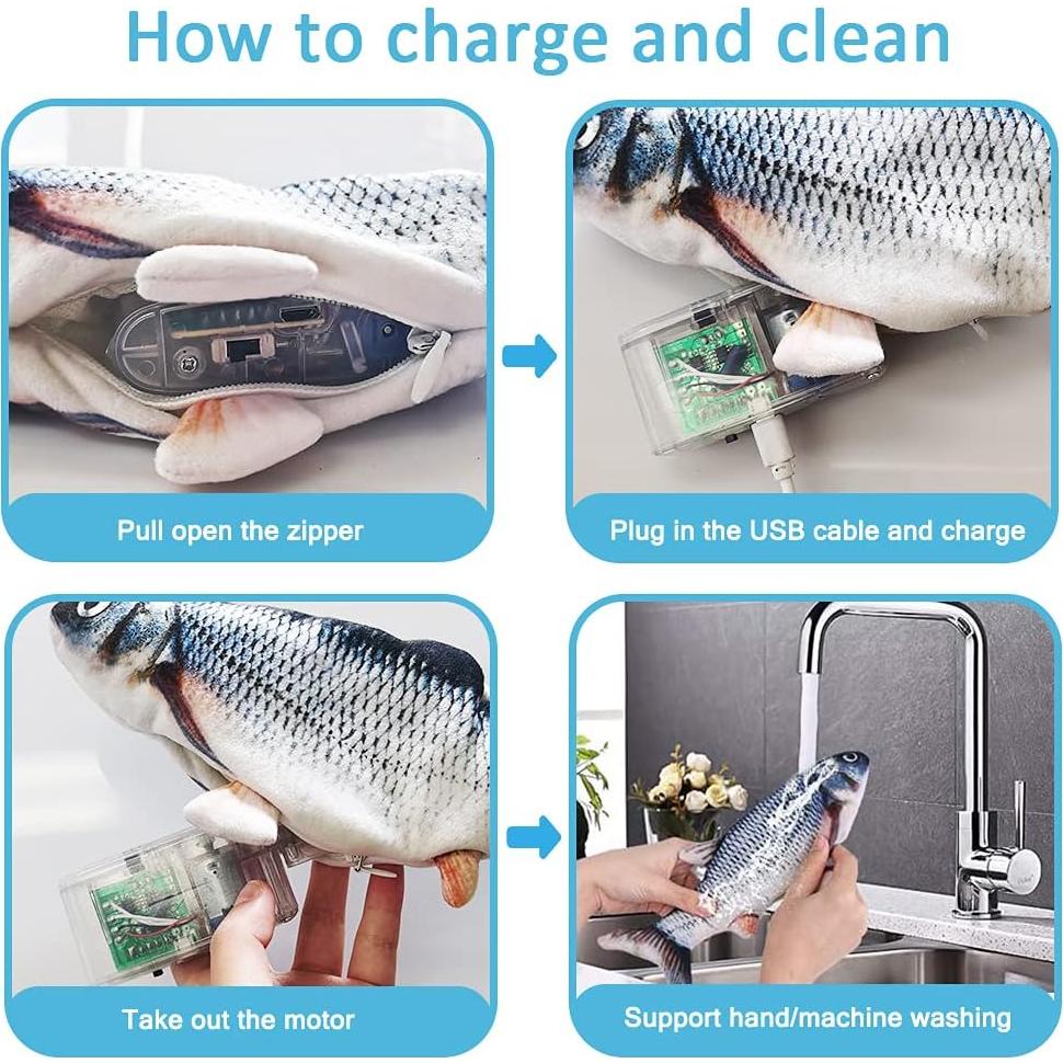 Juguete Interactivo para Gato Tocirelo con Control Remoto 28 cm