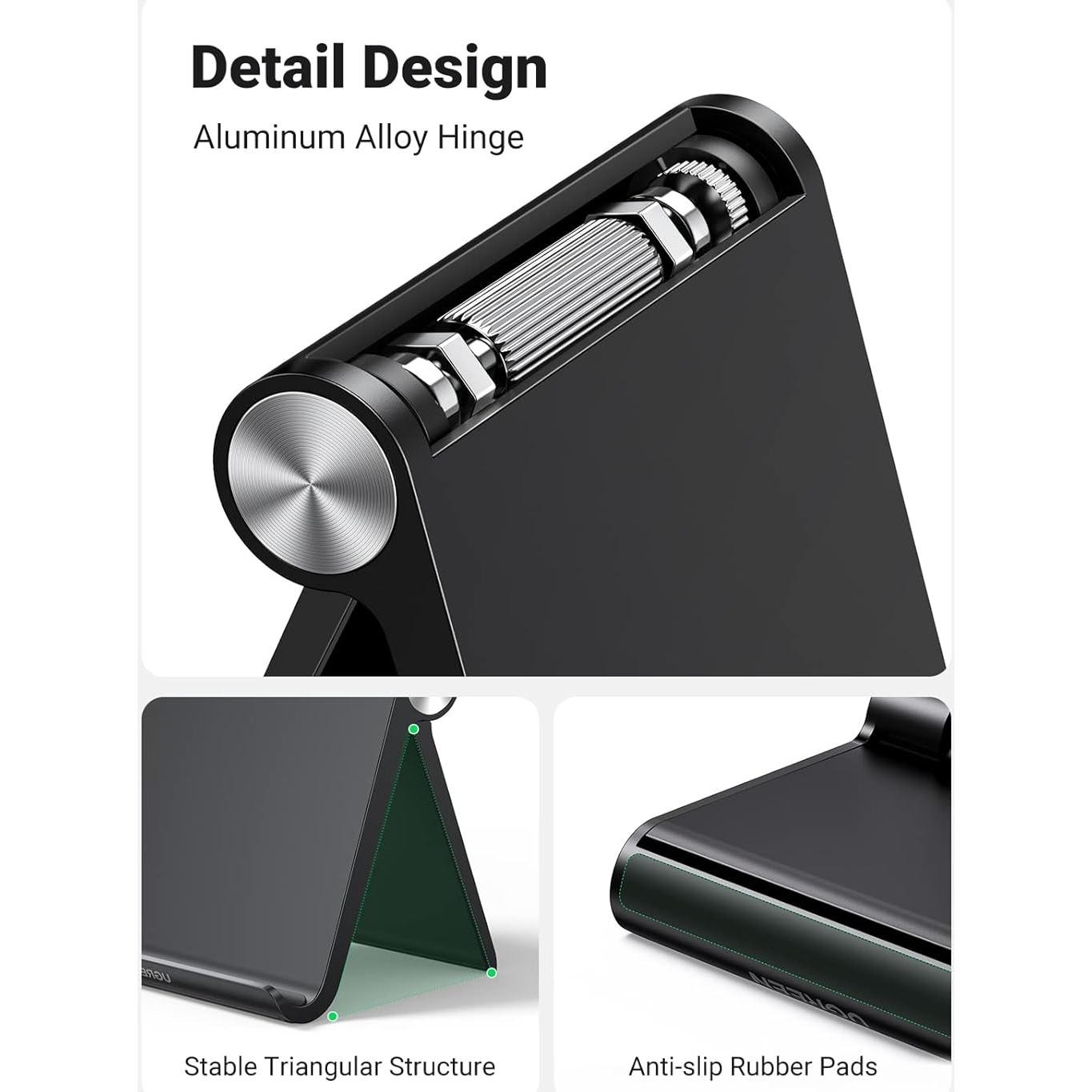 Soporte para Tableta UGREEN Ajustable Negro 11.99x10.70 cm